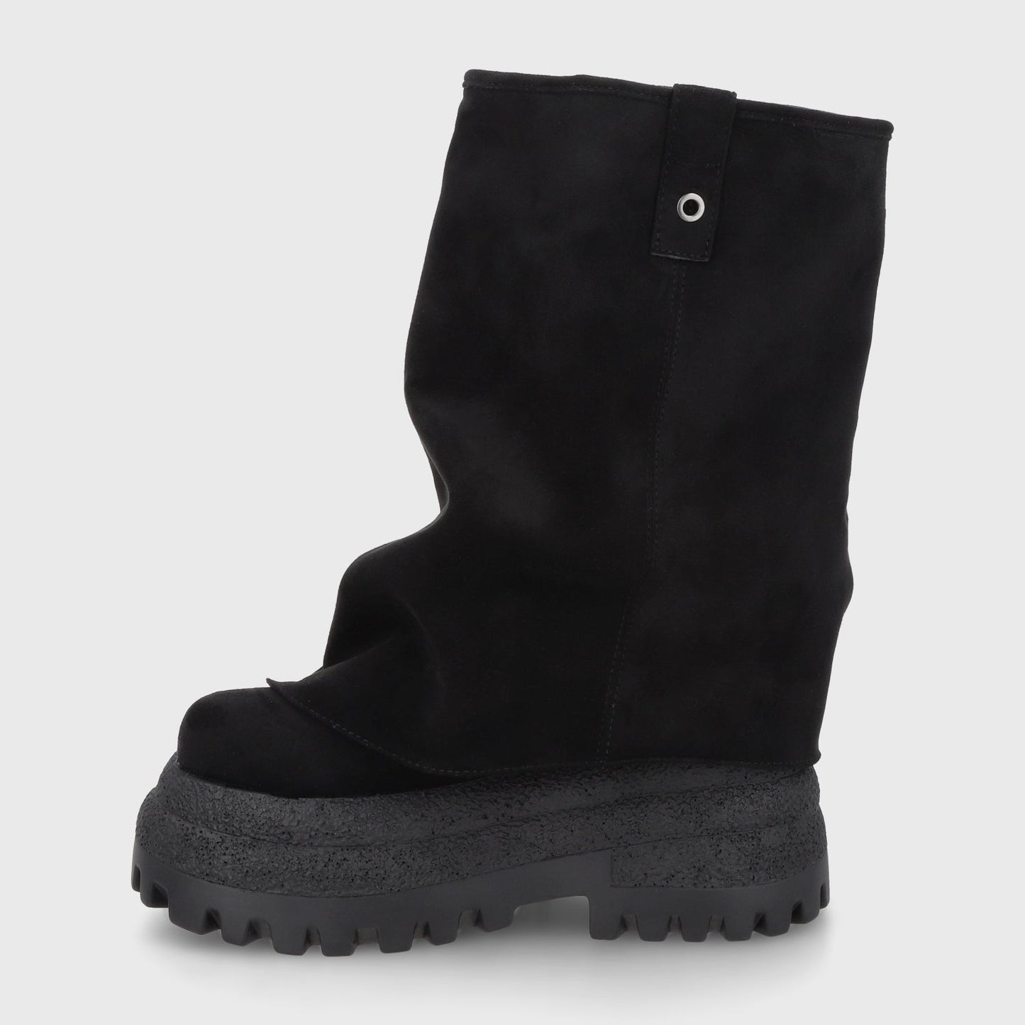 Bota Plataforma Negra Mujer 55291 - Gotta Perú