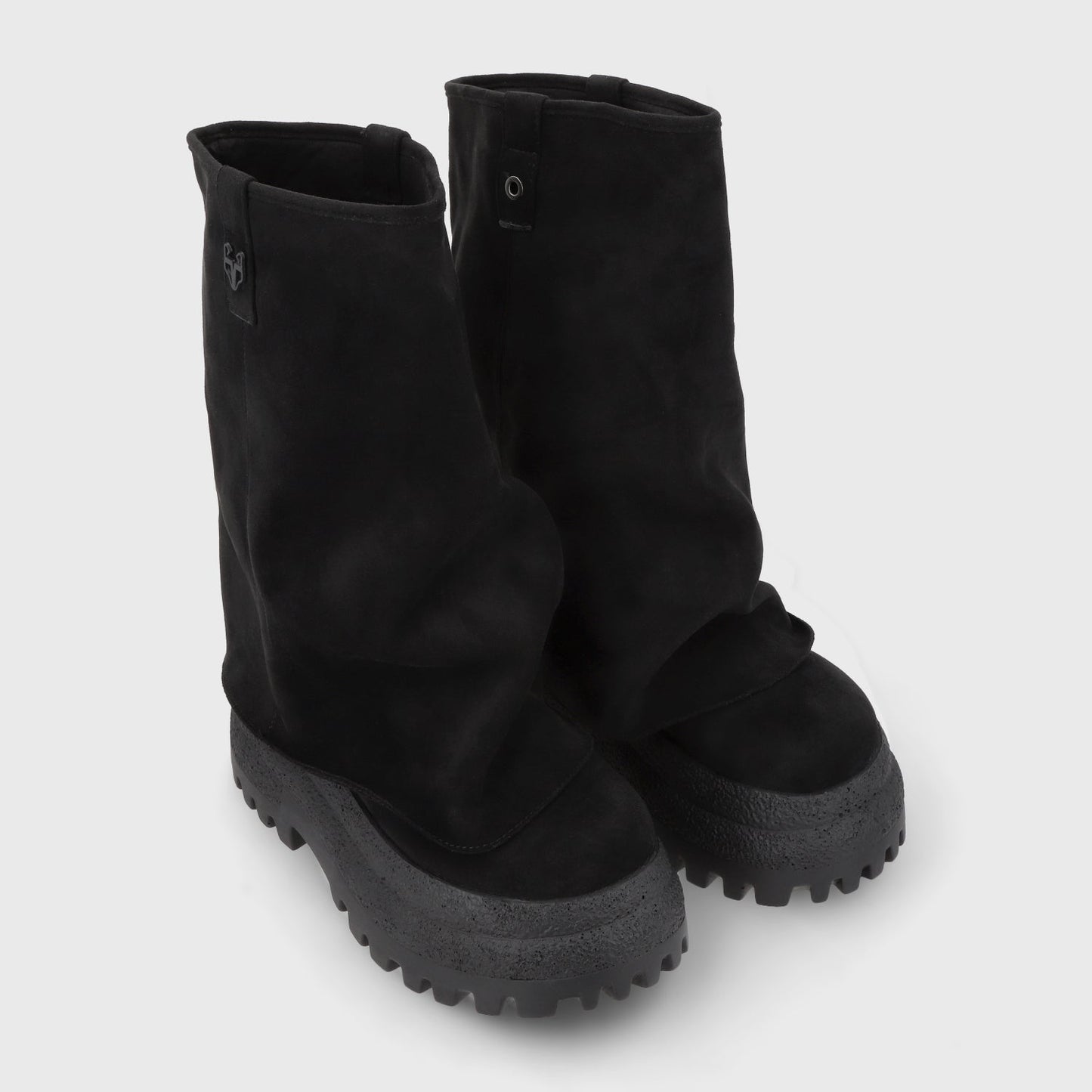 Bota Plataforma Negra Mujer 55291 - Gotta Perú