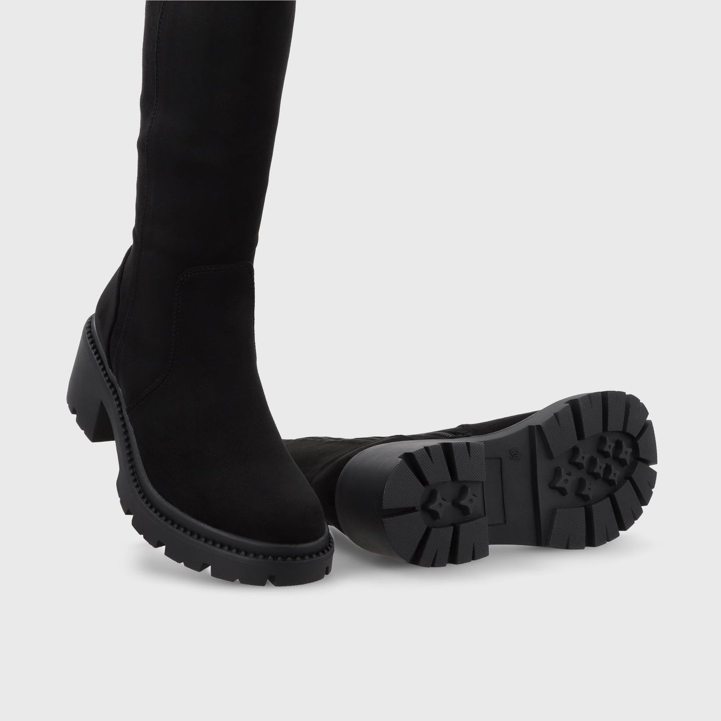 Bota Taco Negra Mujer 45748 - Gotta Perú