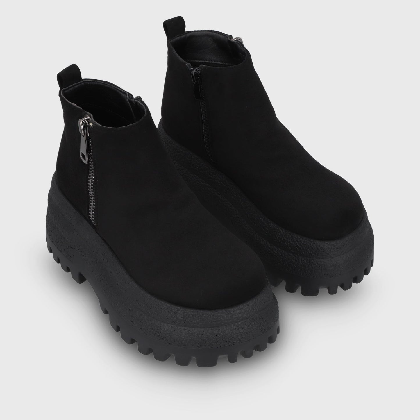 Botin Plataforma Negro Mujer 55293 - Gotta Perú