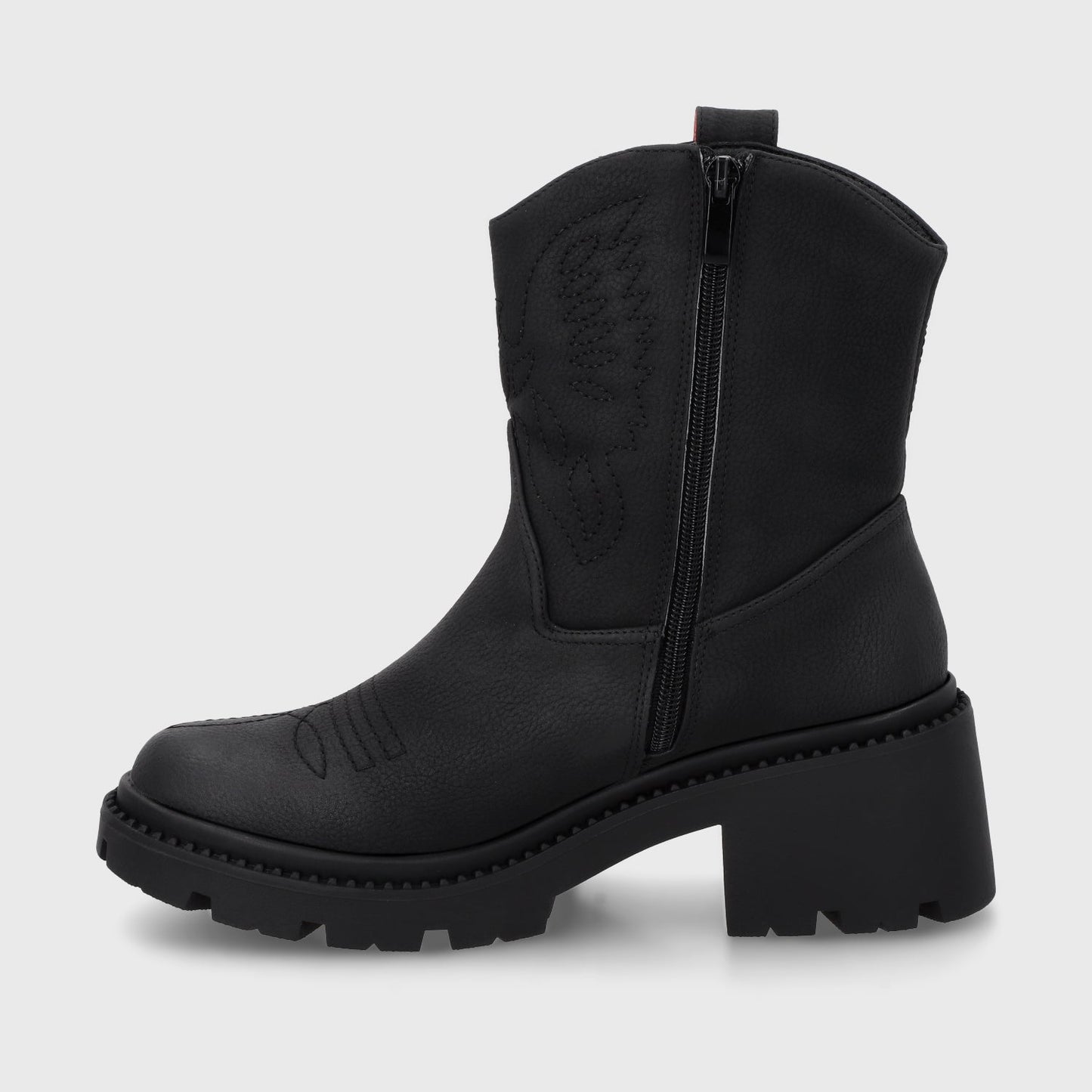 Botin Taco Negro Mujer 45745 - Gotta Perú