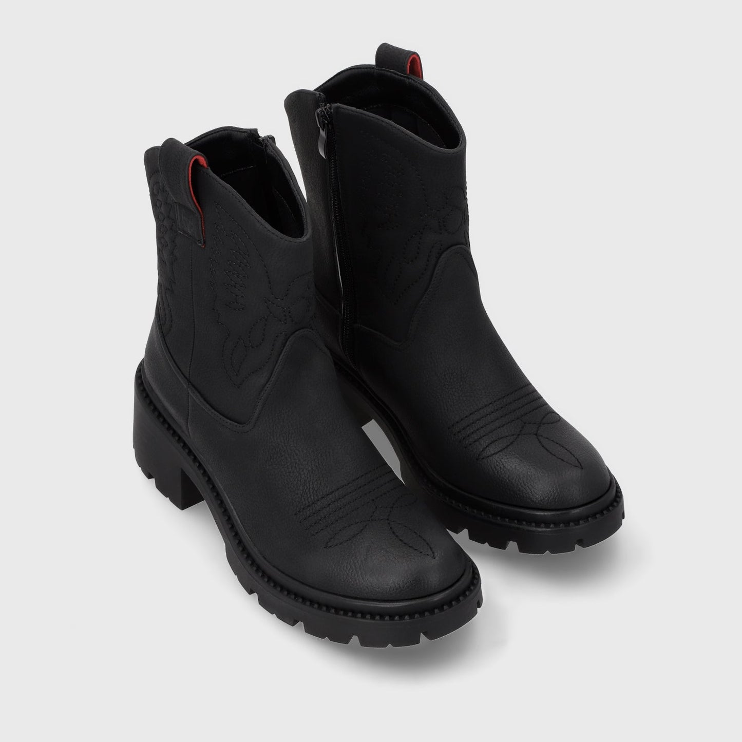 Botin Taco Negro Mujer 45745 - Gotta Perú