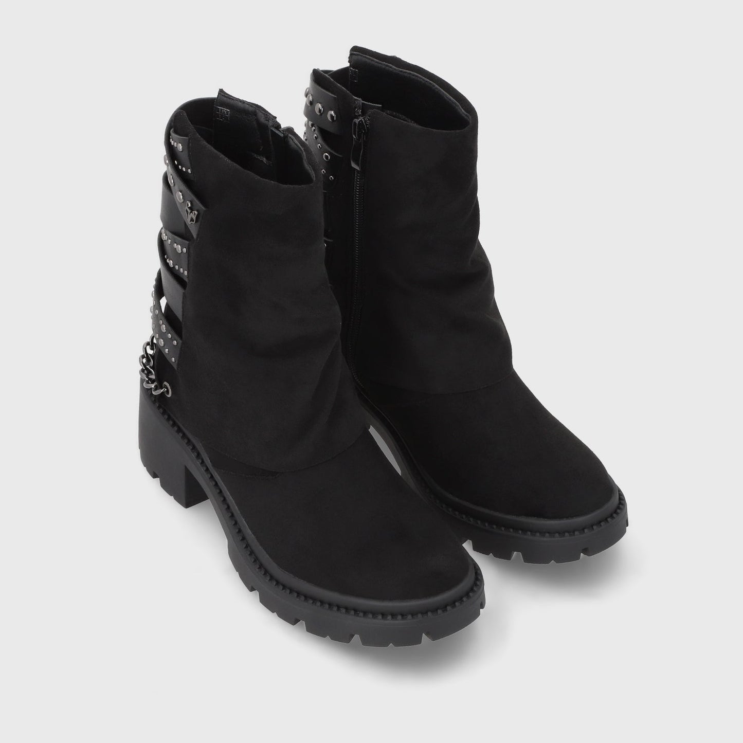 Botin Taco Negro Mujer 45746 - Gotta Perú