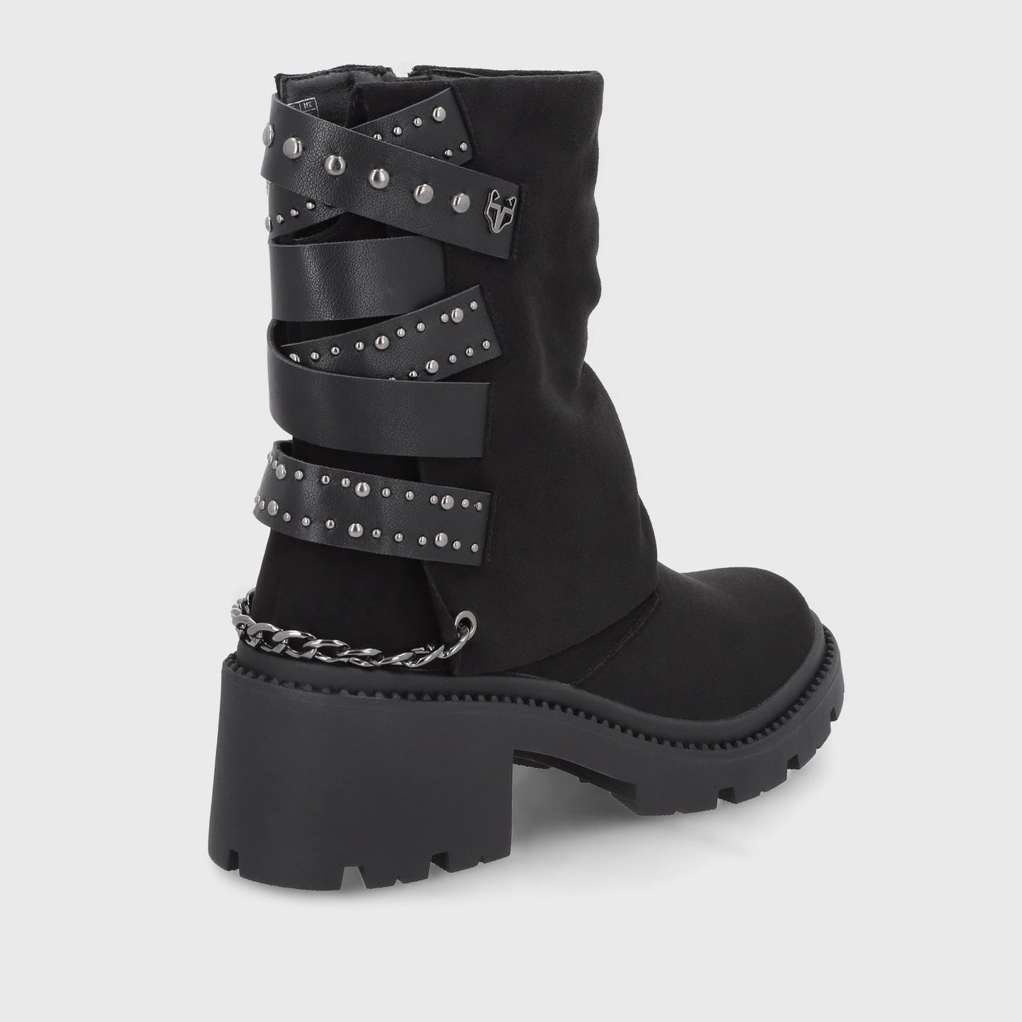 Botin Taco Negro Mujer 45746 - Gotta Perú