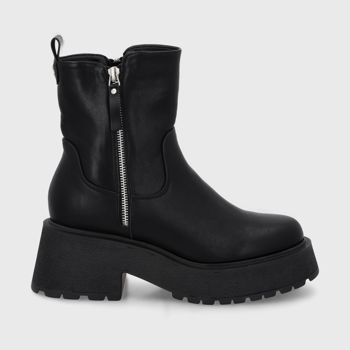 Botin Taco Negro Mujer 55270 - Gotta Perú