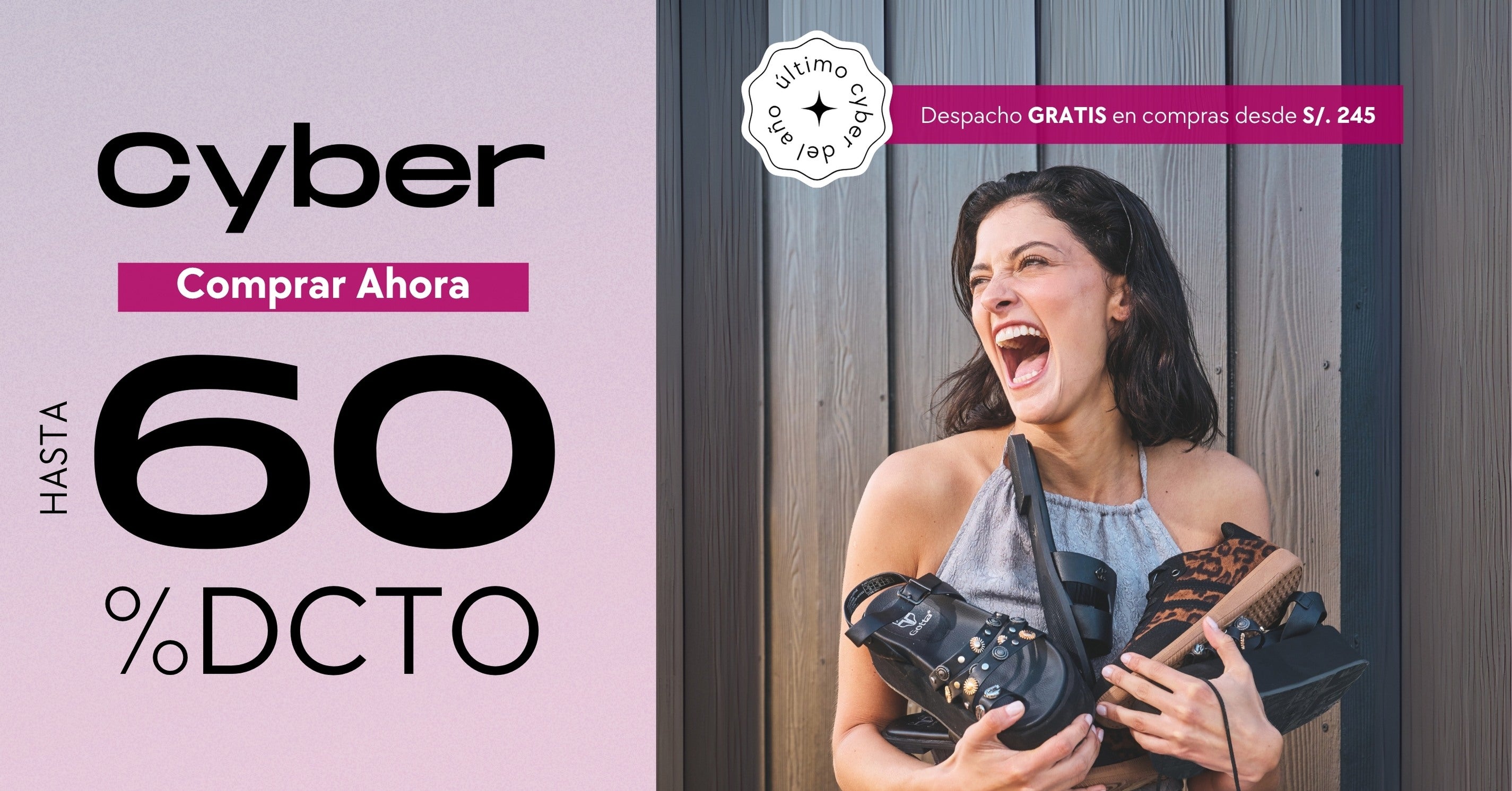 Cyber Gotta Chile | Aprovecha hasta 60% de descuento en zapatos, sandalias, zapatillas, botas y botines. Despacho gratis en compras desde $50.000. ¡El último Cyber del año, no te lo pierdas!