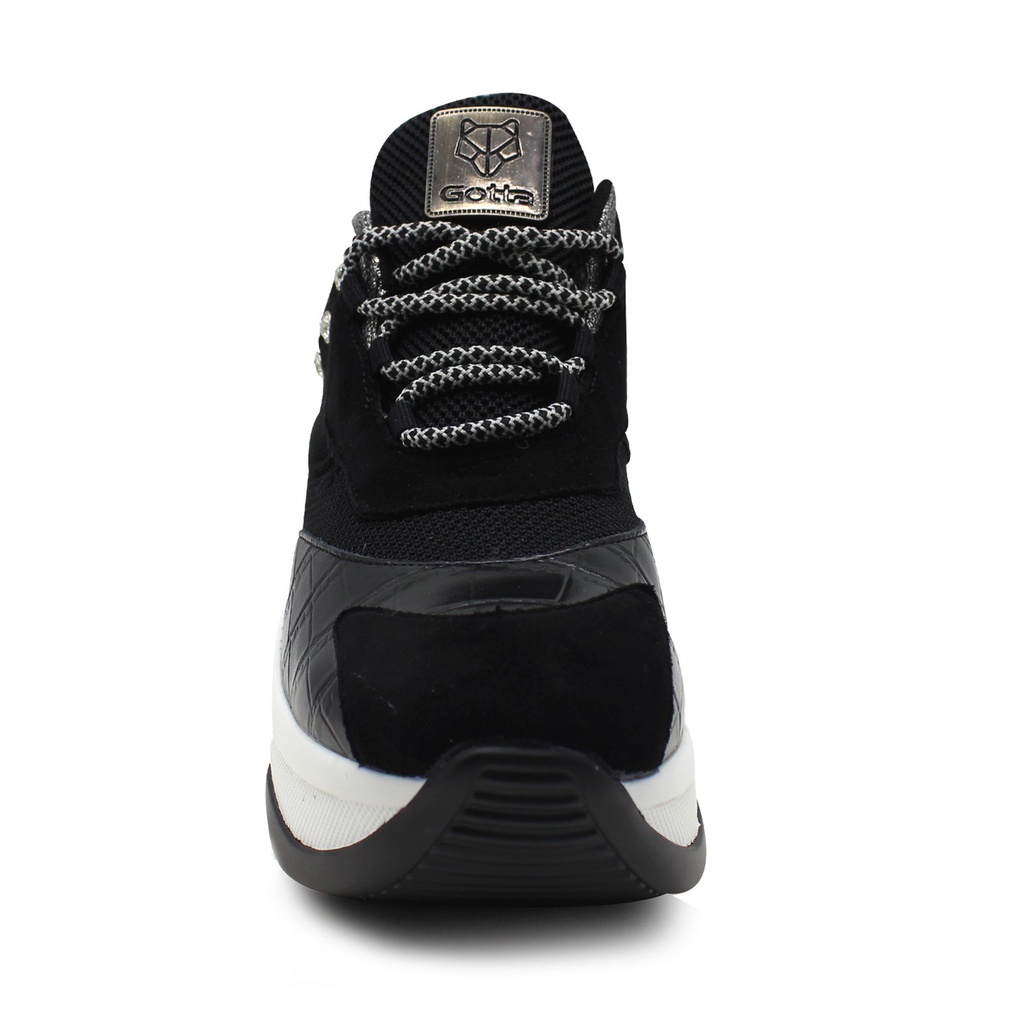 Zapatilla Negra Mujer 13161