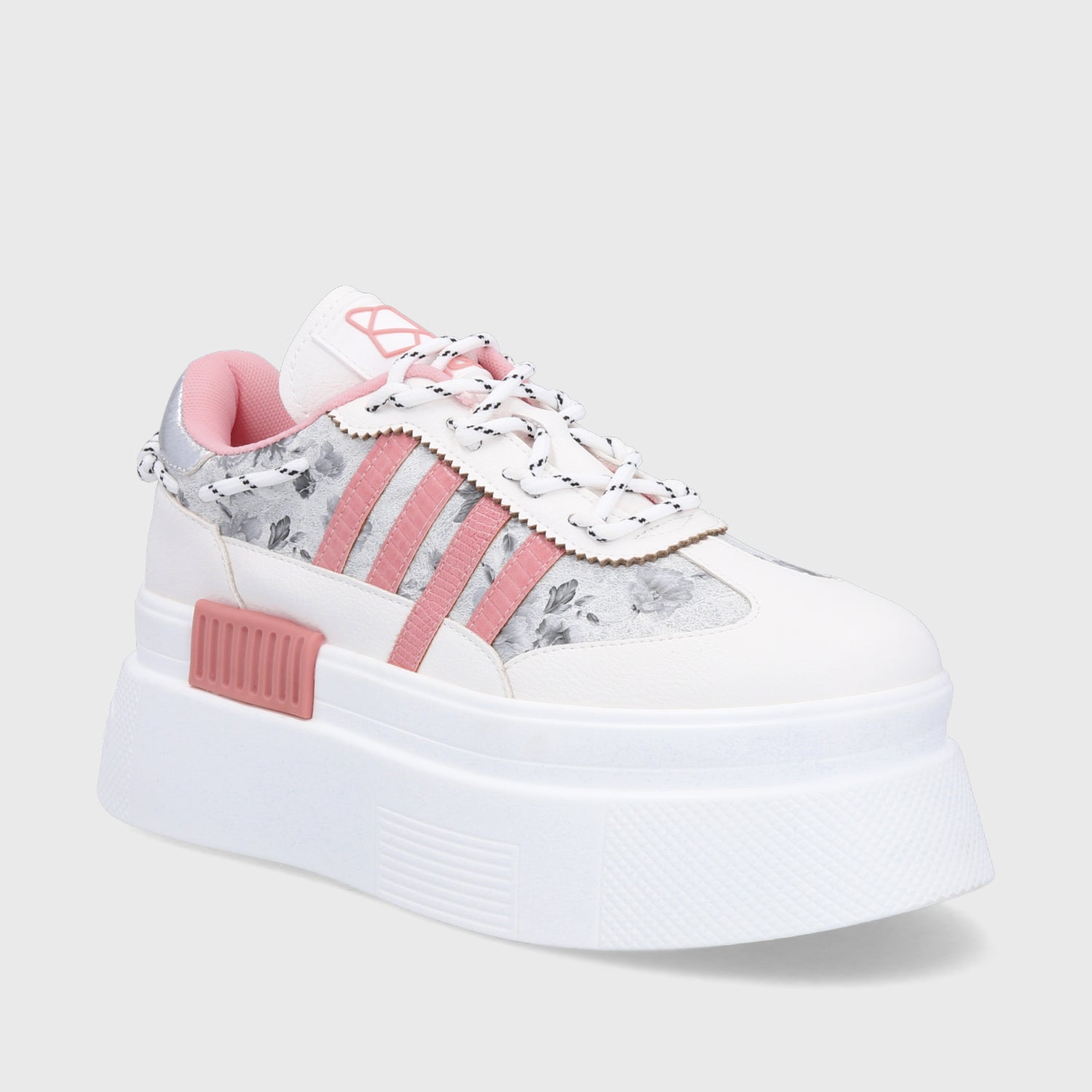 Zapatilla Plataforma Multicolor Mujer 13412