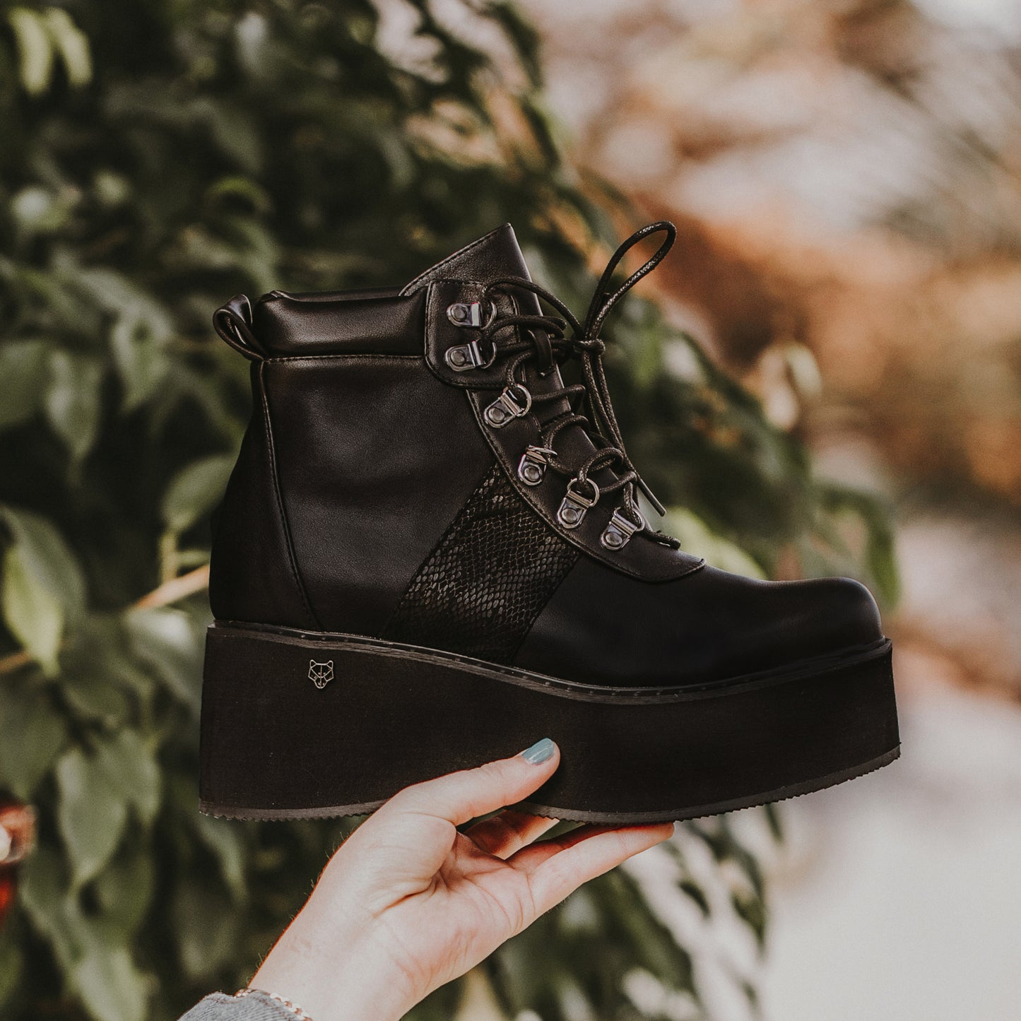 Botin Negro Mujer 15132