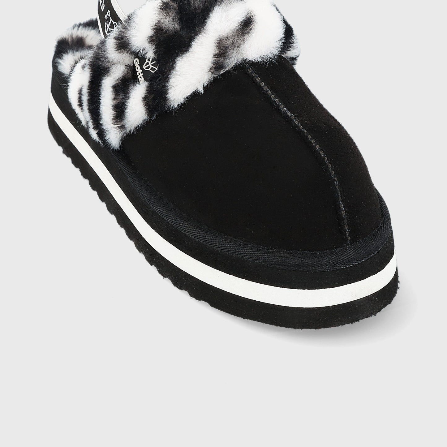 Slipper Negra Mujer 15311