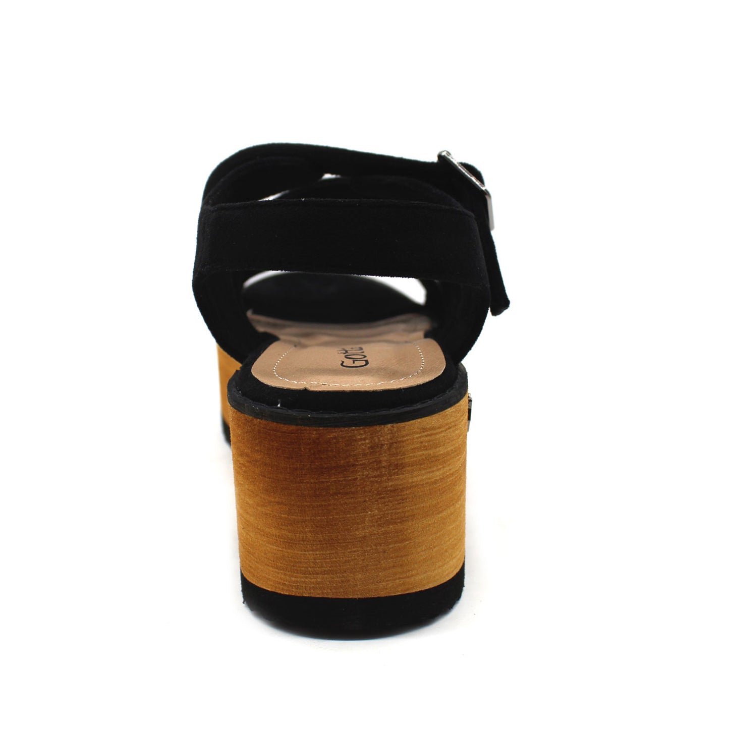 Sandalia Negra Mujer 15613