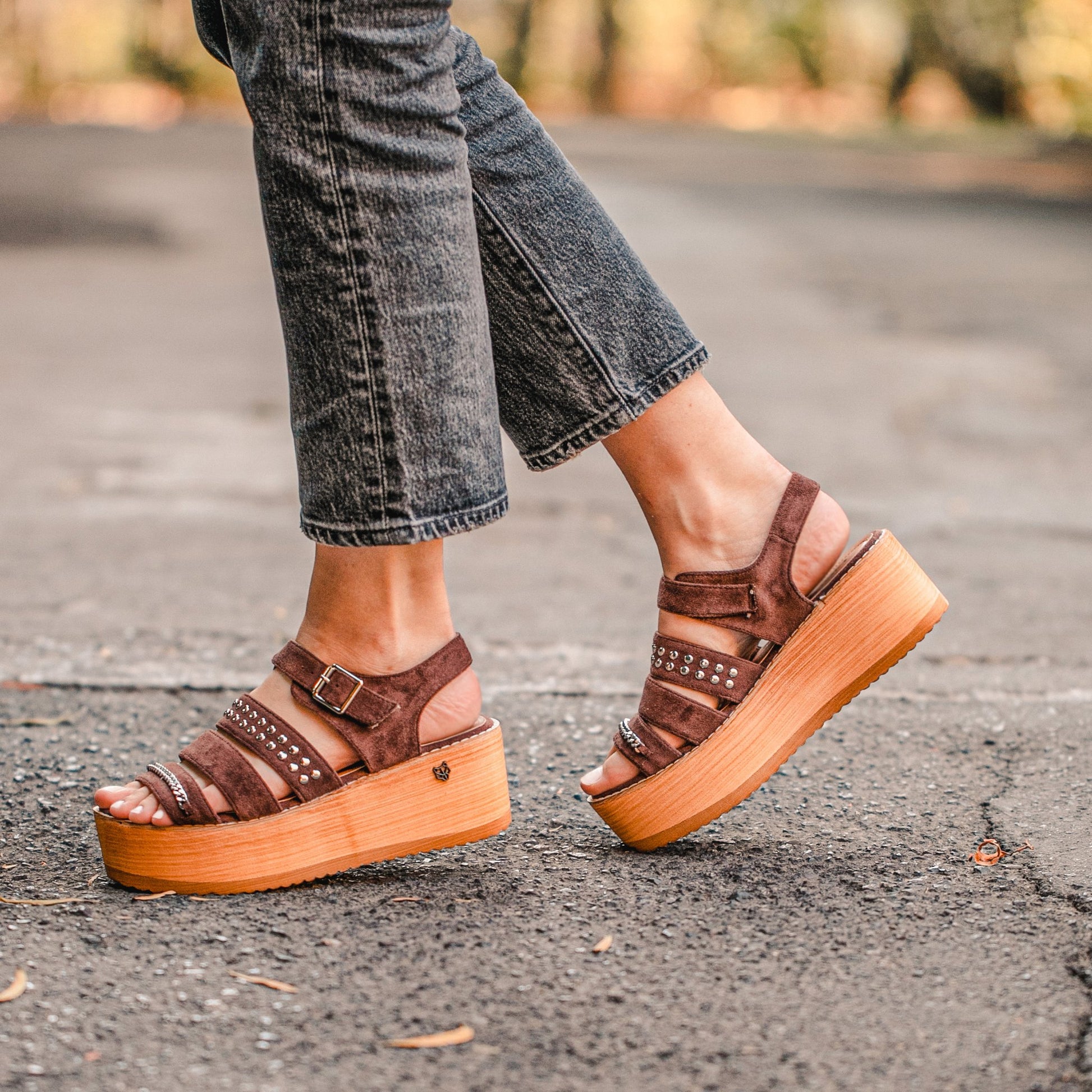 Sandalia Café Mujer 15613