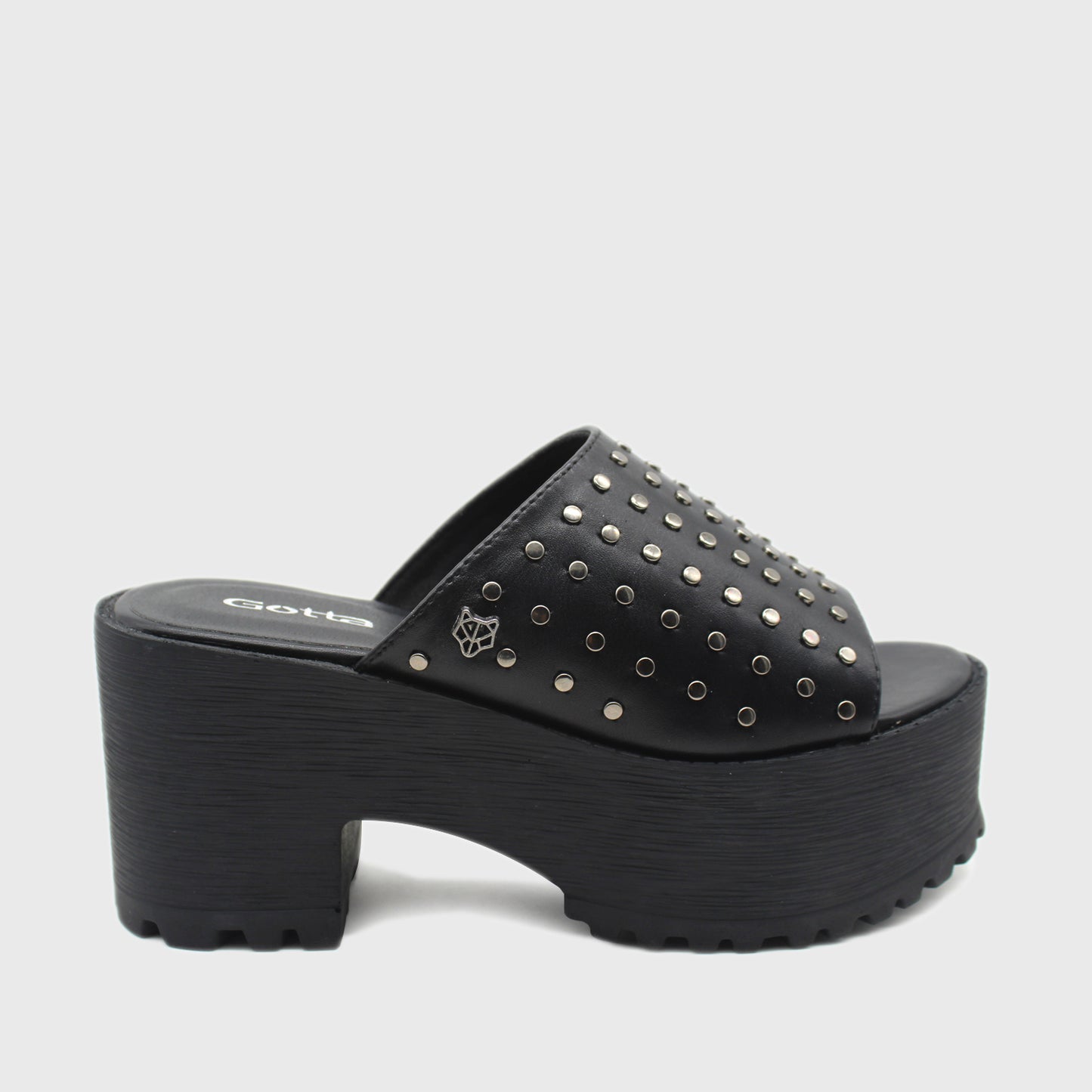Sandalia Negra Mujer 15723