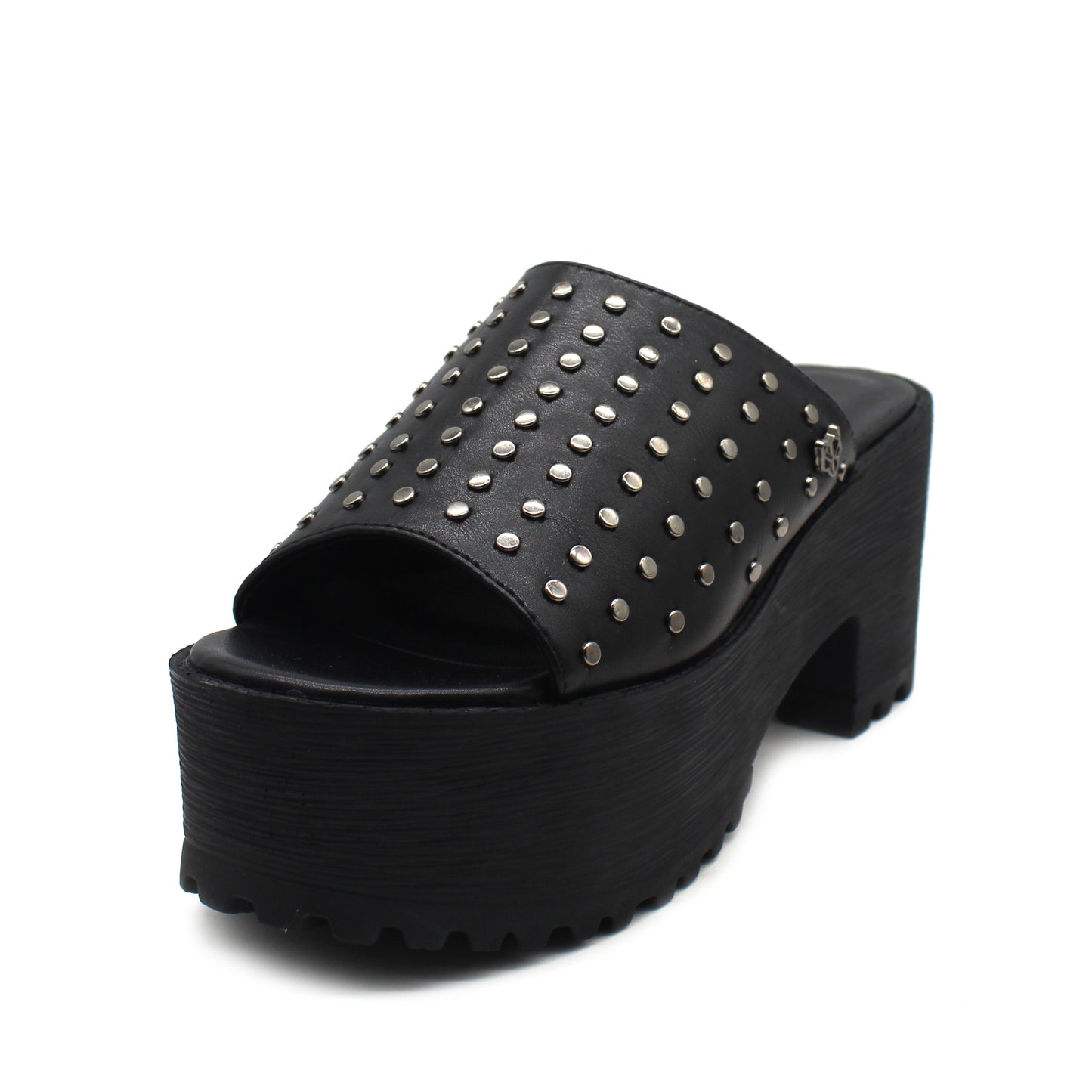 Sandalia Negra Mujer 15723