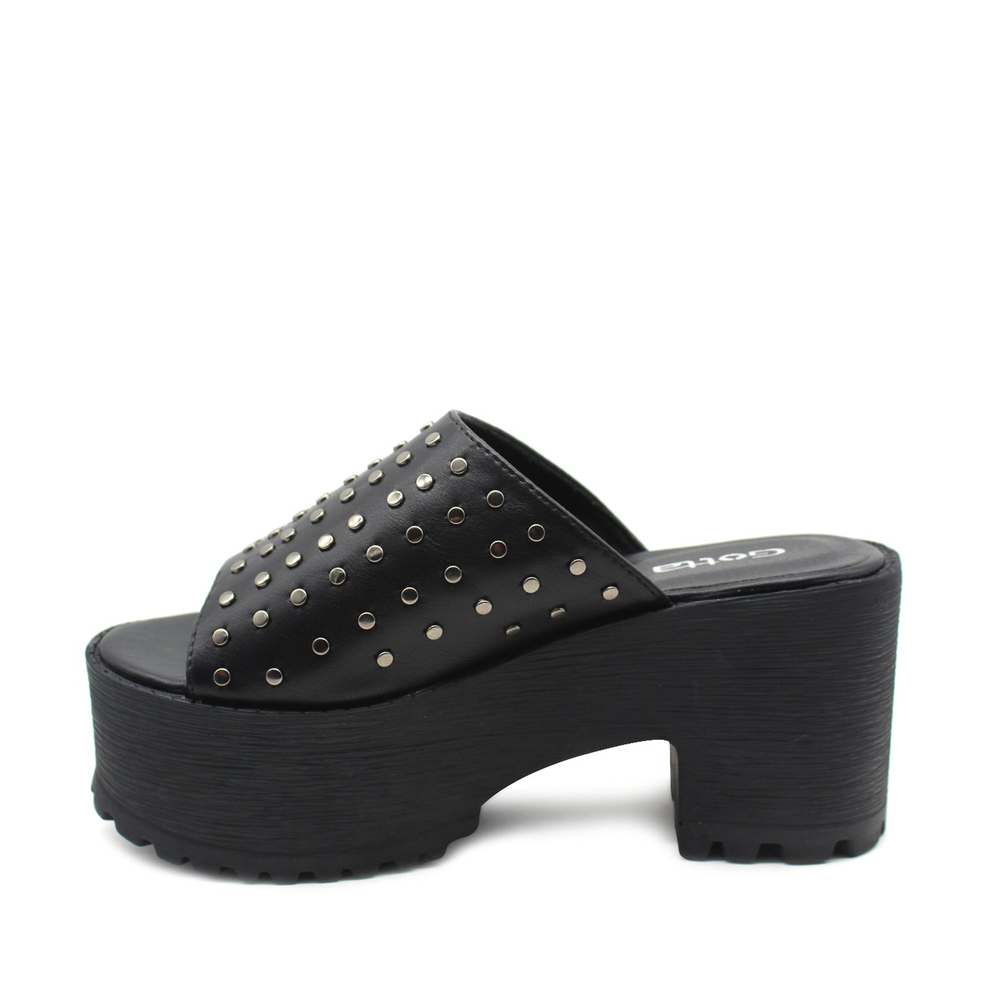 Sandalia Negra Mujer 15723