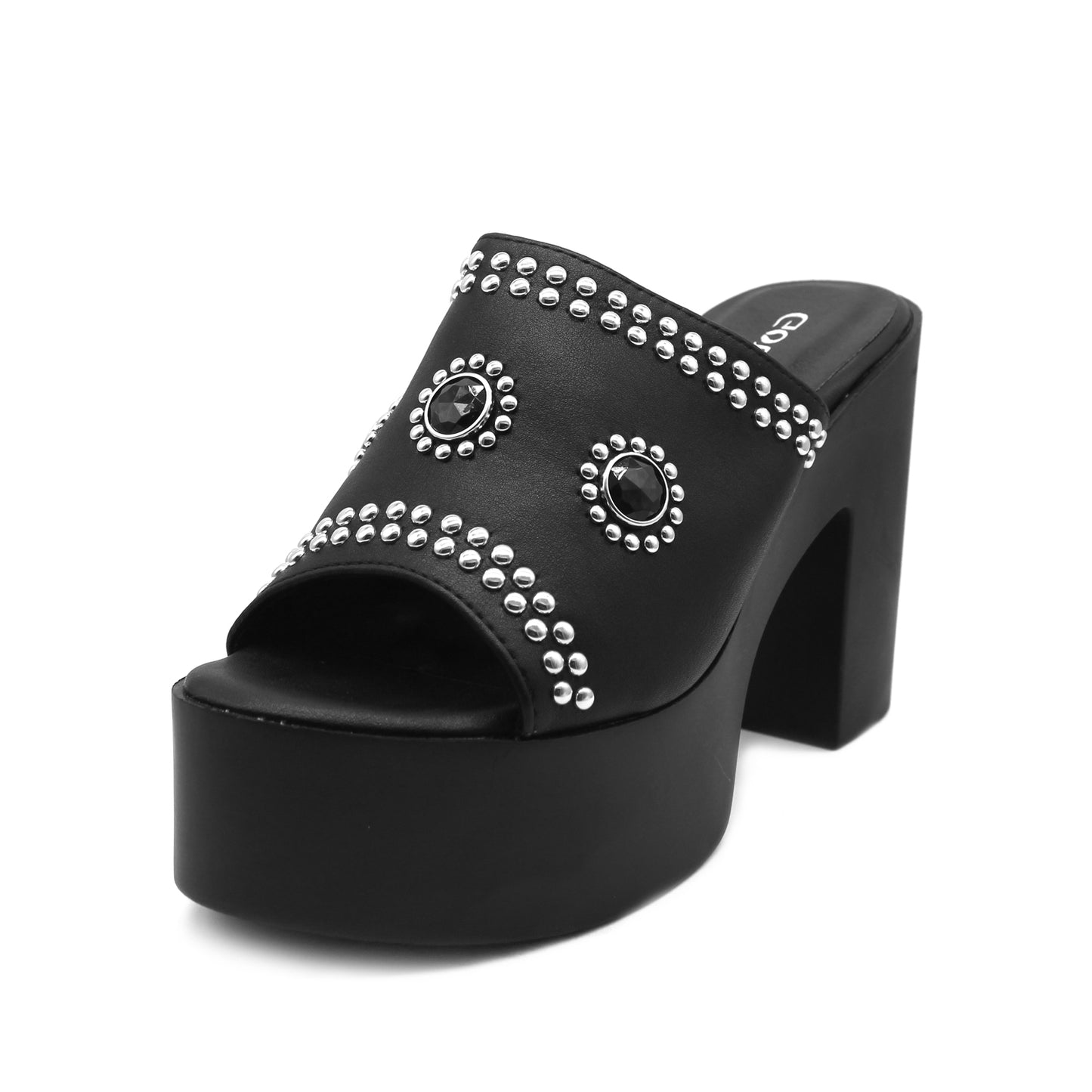 Sandalia Negra Mujer 15791