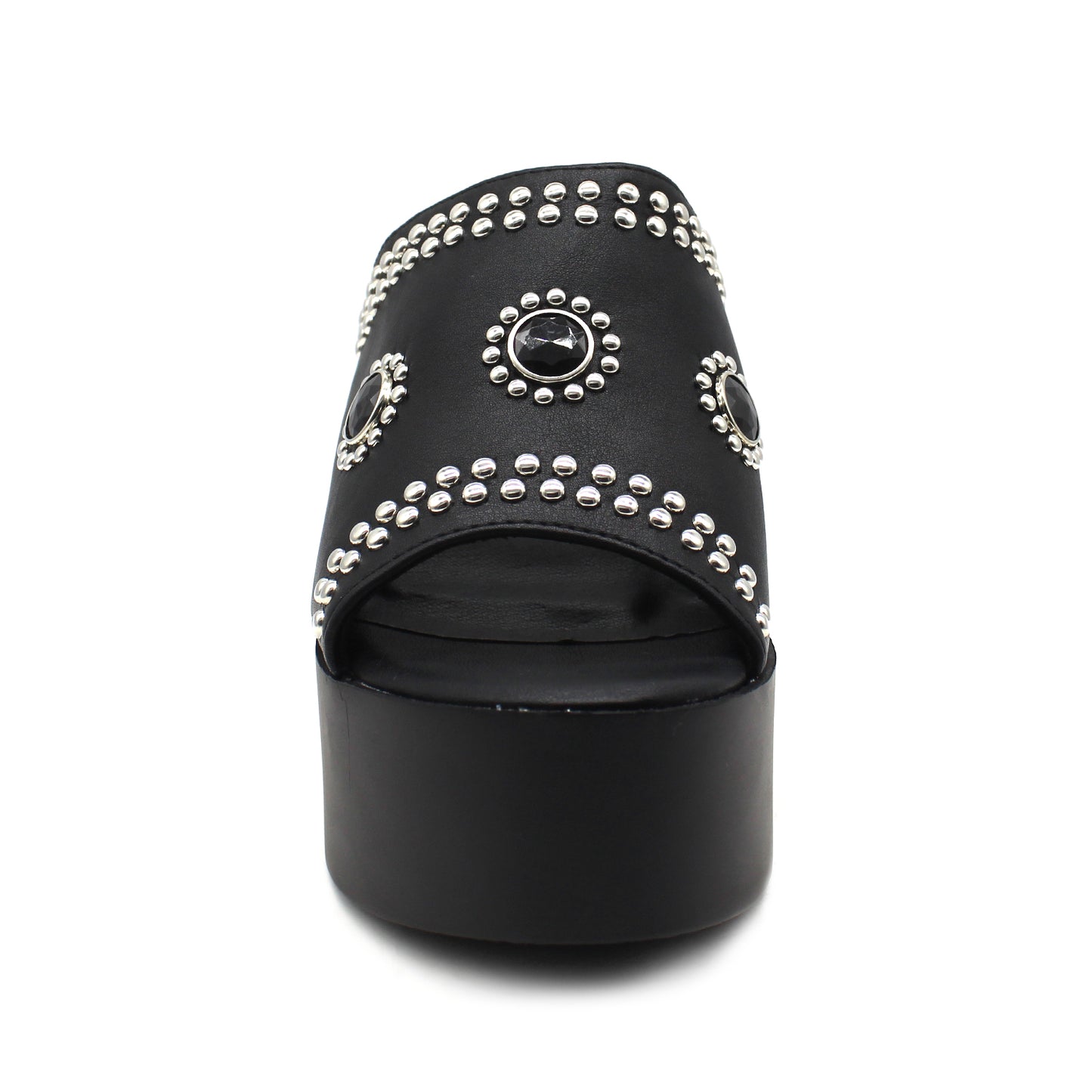 Sandalia Negra Mujer 15791