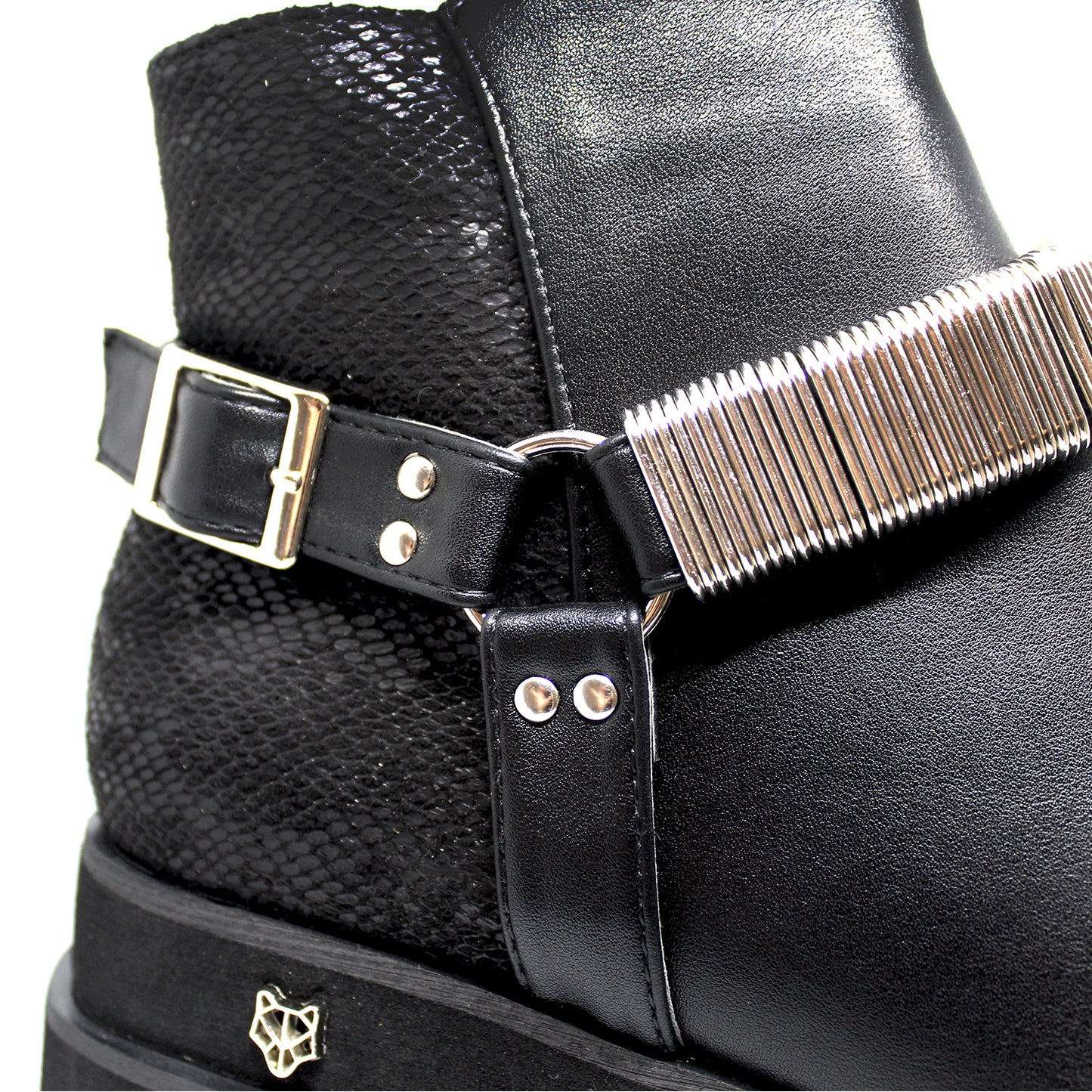 Botín Negro Mujer 15883