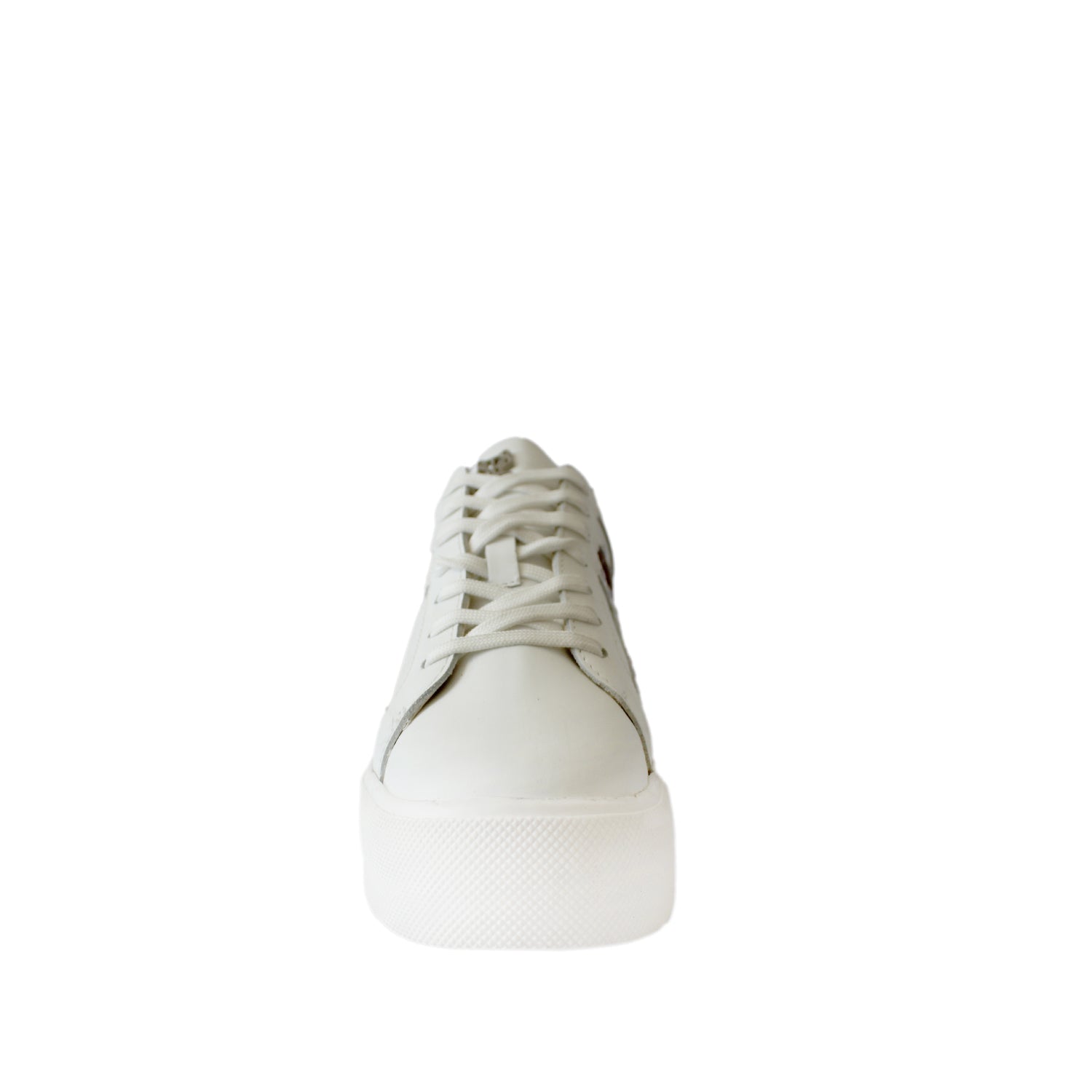 Zapatilla Dorada Cuero Mujer 18511