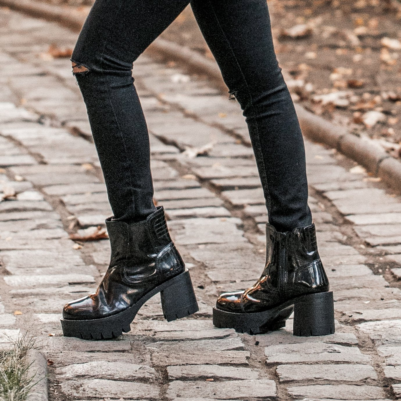 Botin Negro Mujer 18562