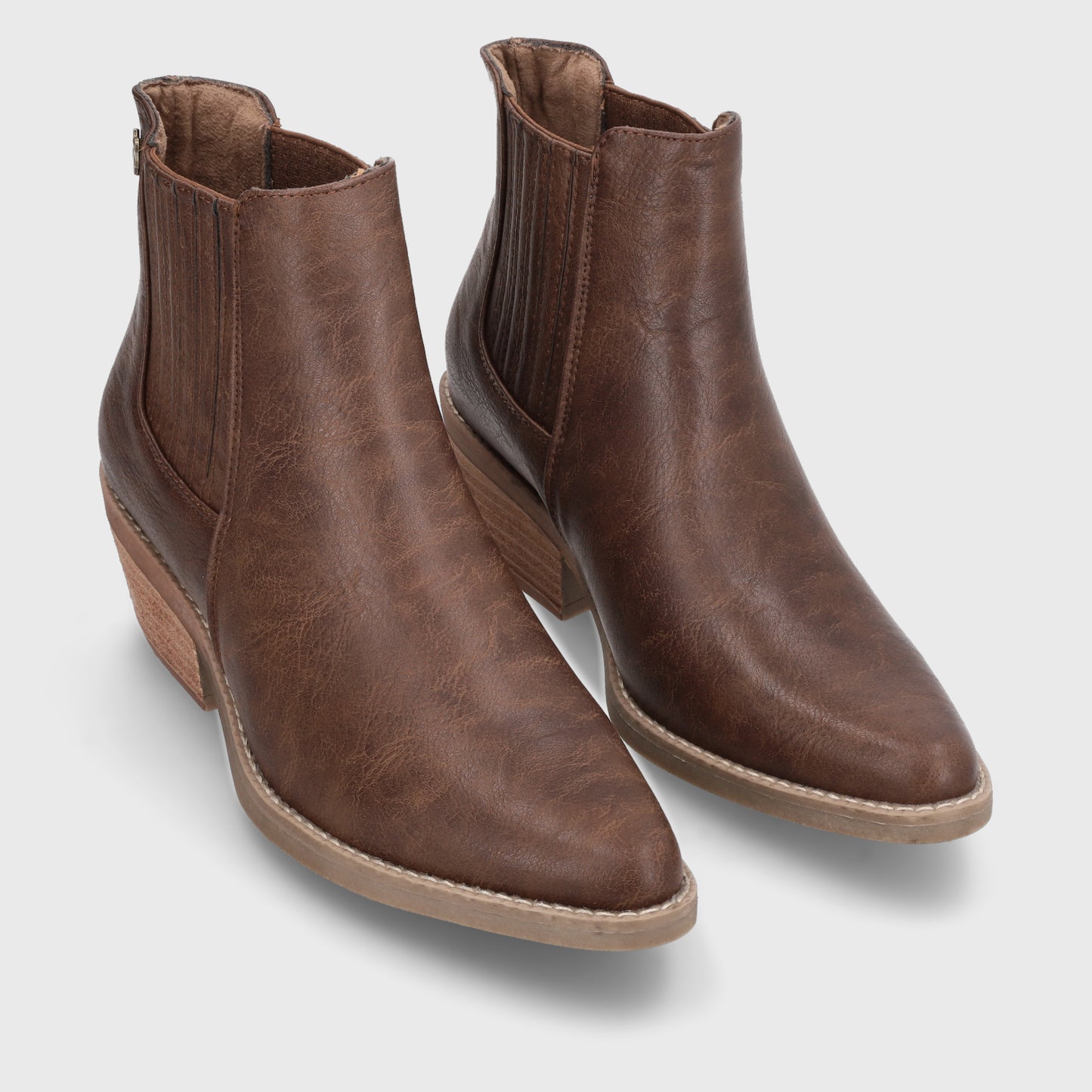 Botín Café Claro Mujer 23730