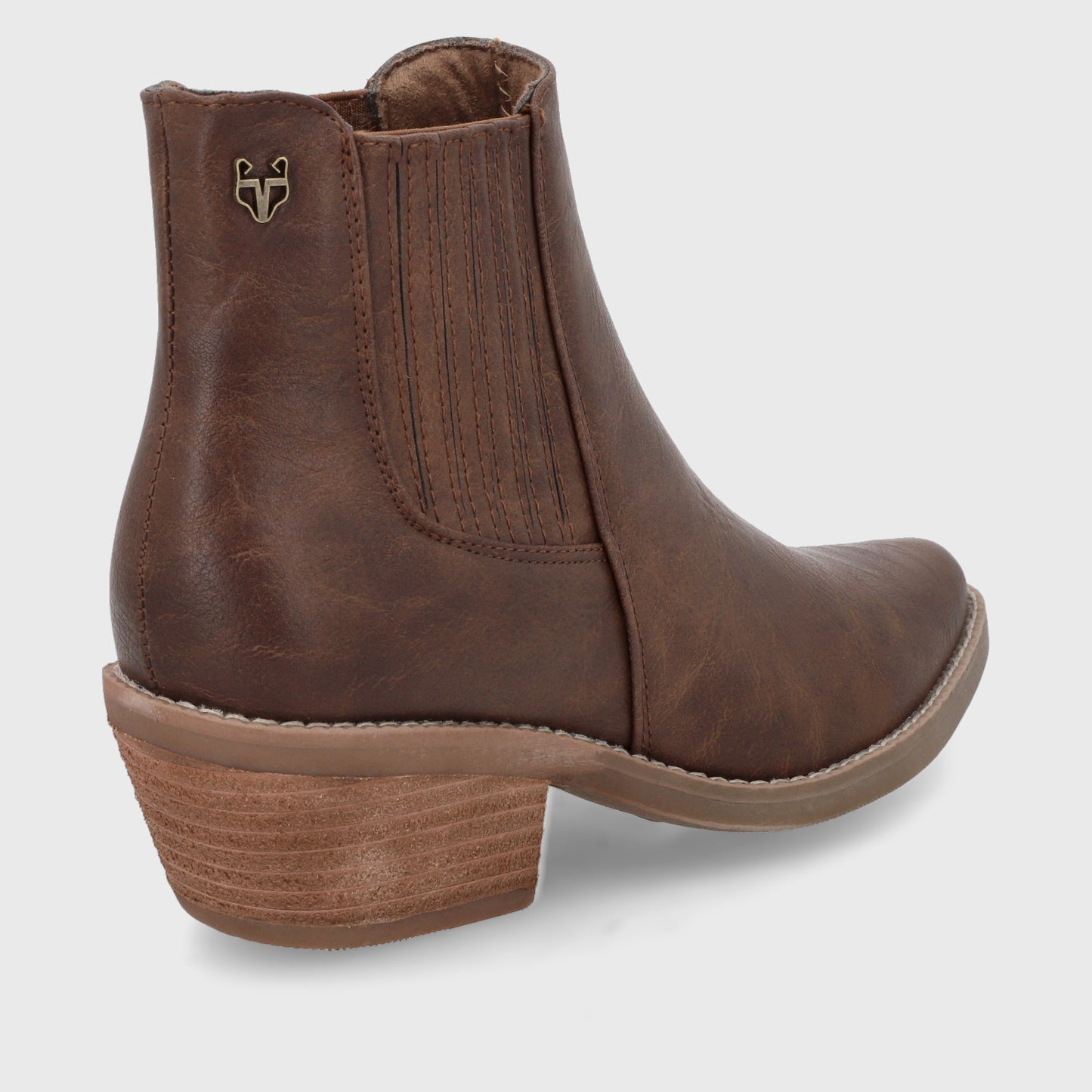 Botín Café Claro Mujer 23730