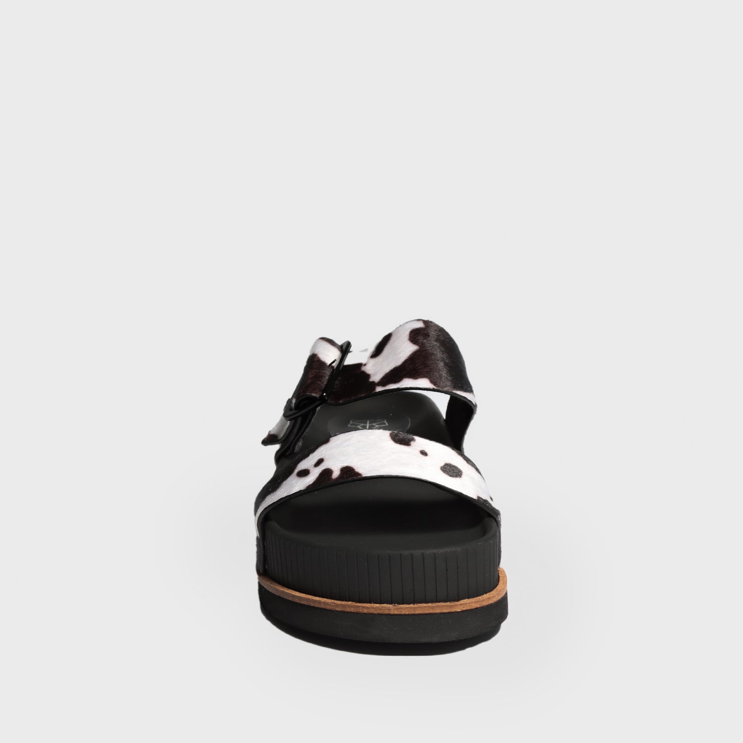 Sandalia Plataforma Animal Print Mujer 25291