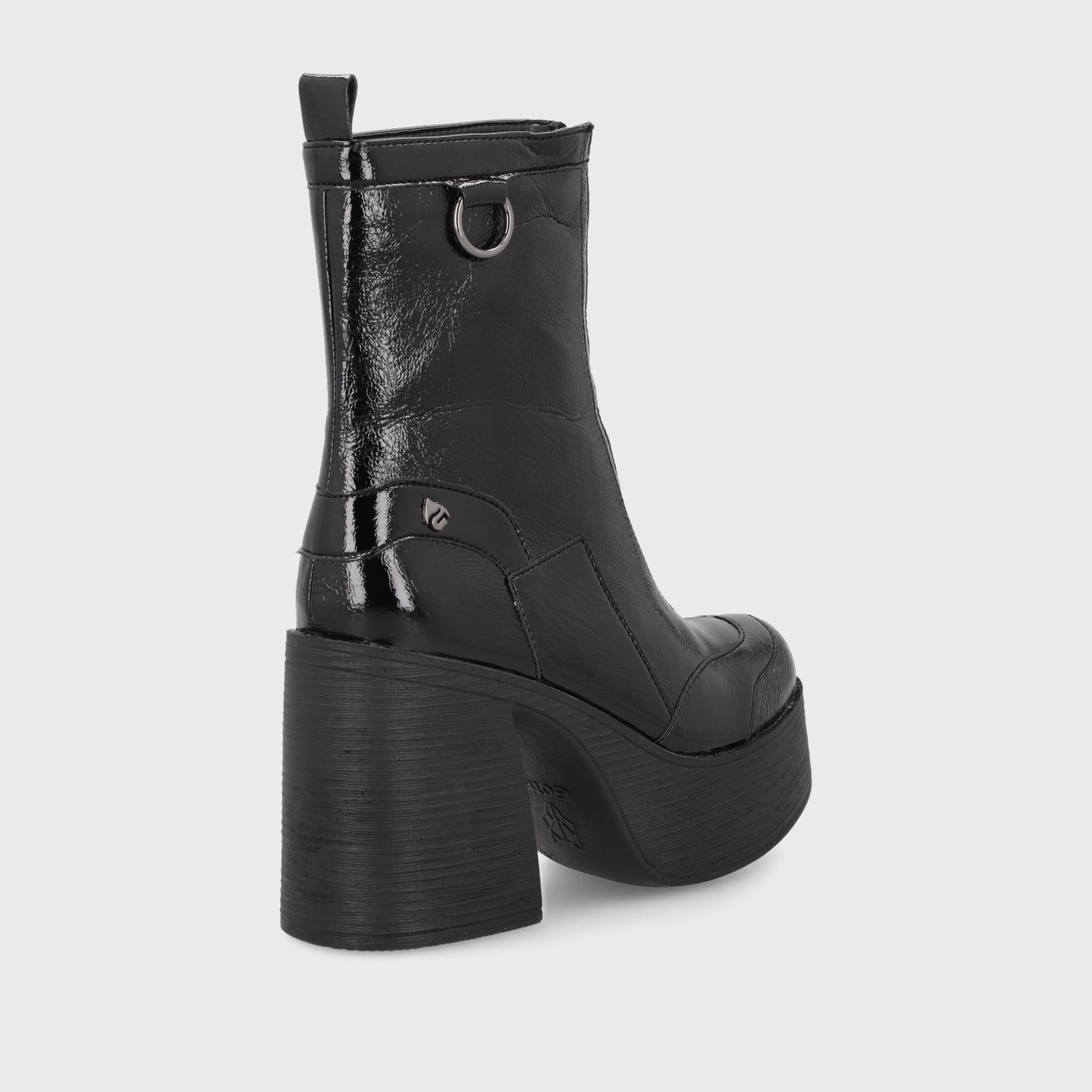 Botín Negro Mujer 25633