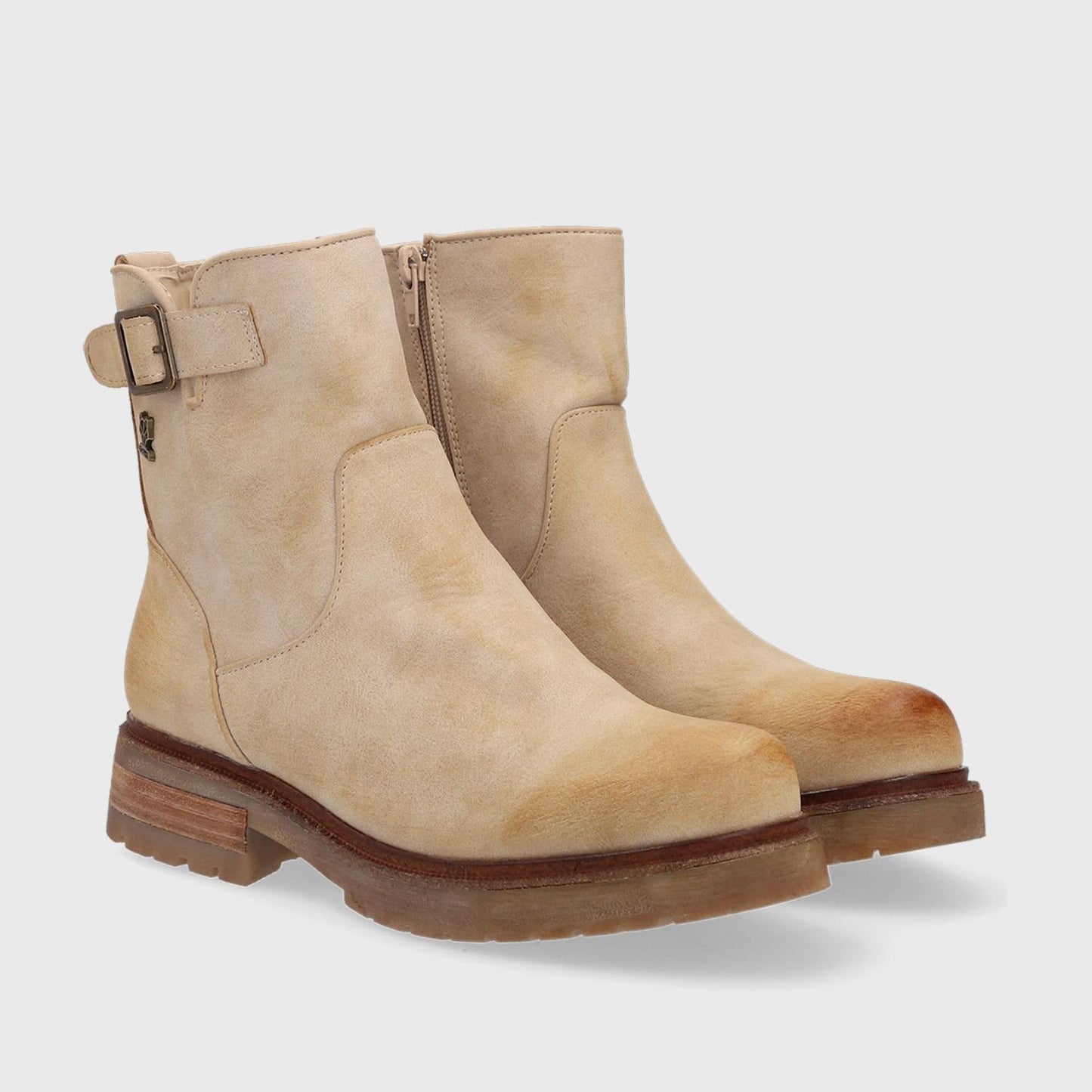 Botín Beige Mujer 25730