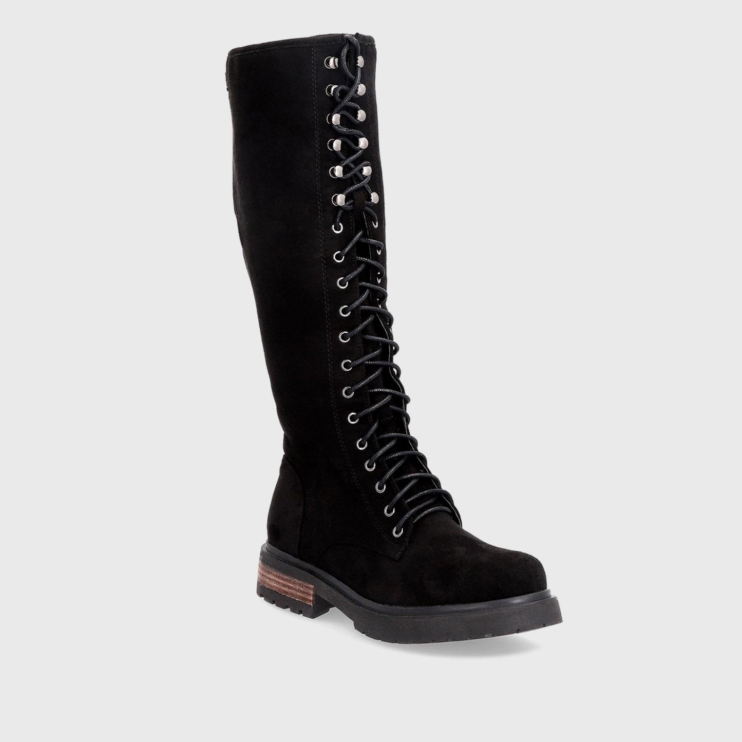 Bota Negra Mujer 25734
