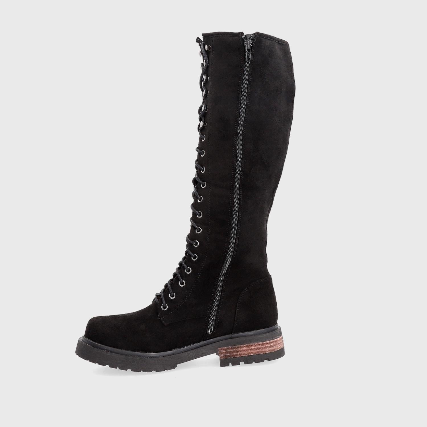 Bota Negra Mujer 25734