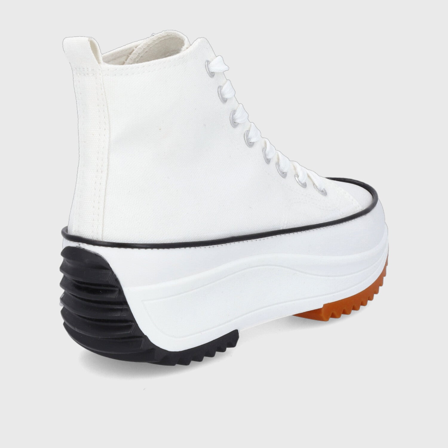 Zapatilla Plataforma Blanca Mujer 25971