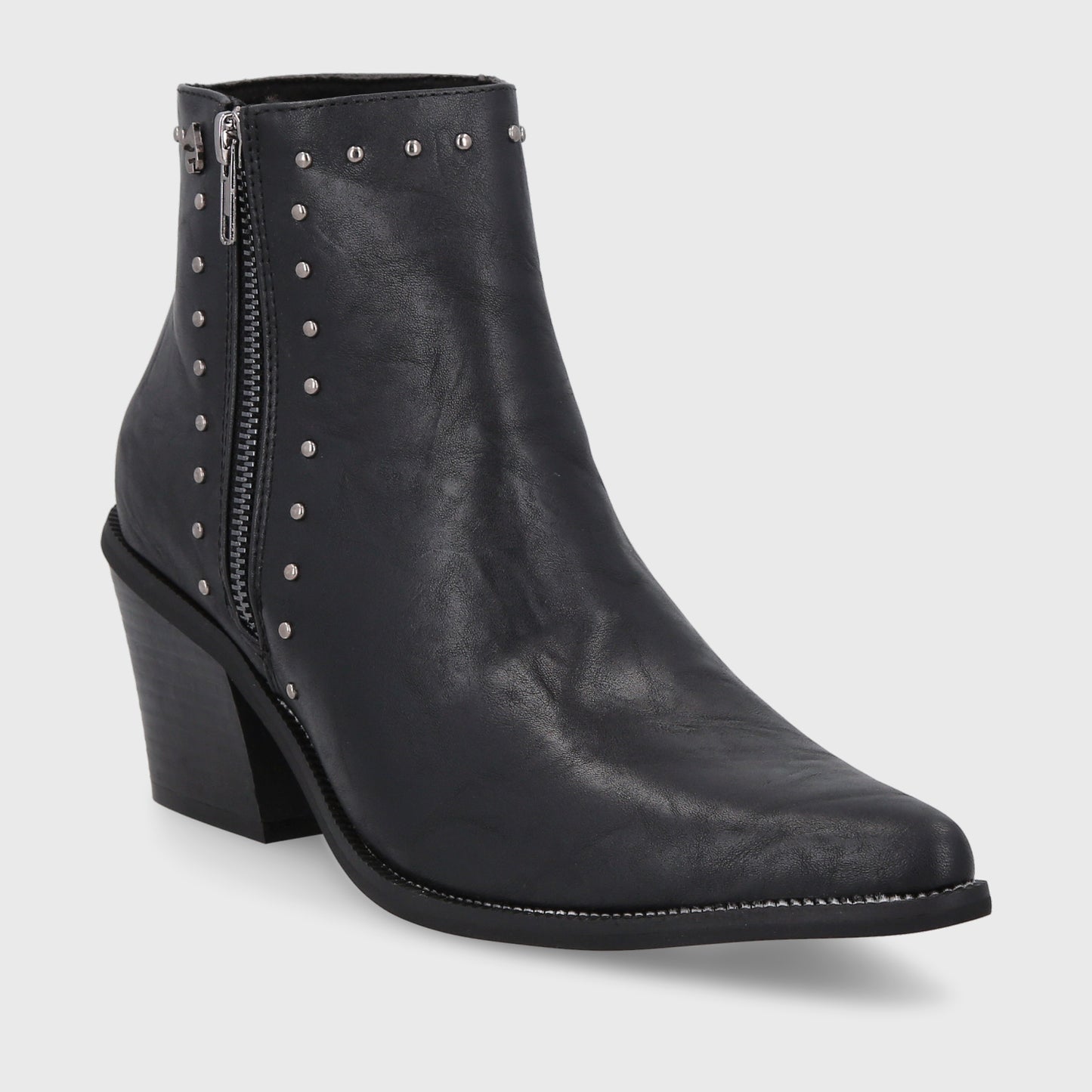 Botín Taco Negro Mujer 33764