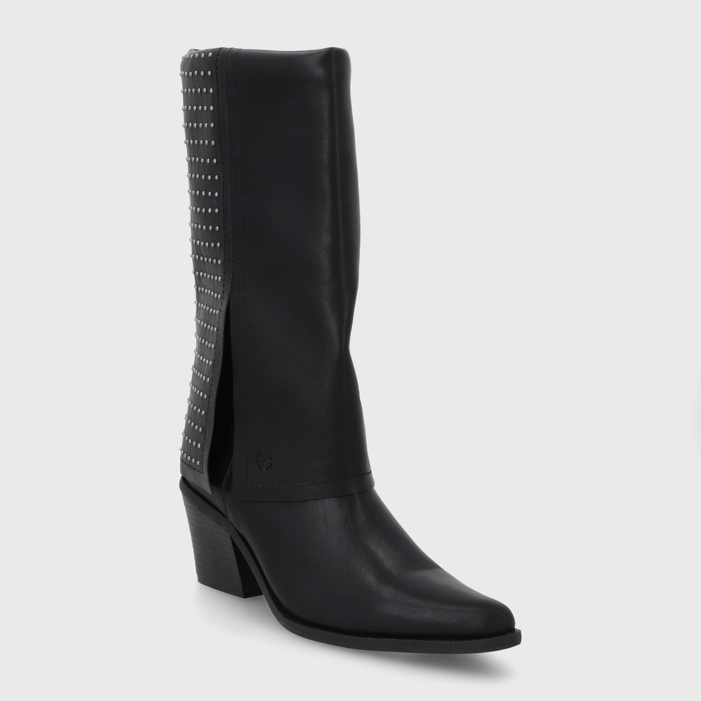 Bota Taco Negra Mujer 33769