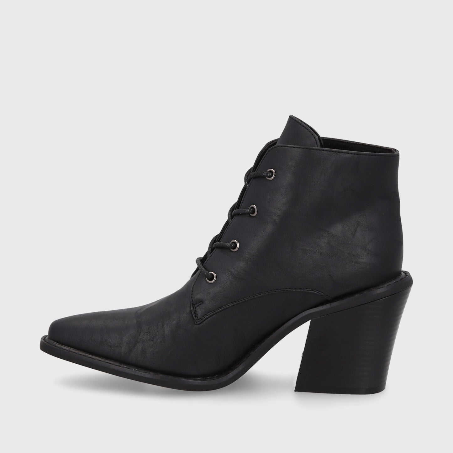 Botín Taco Negro Mujer 33772