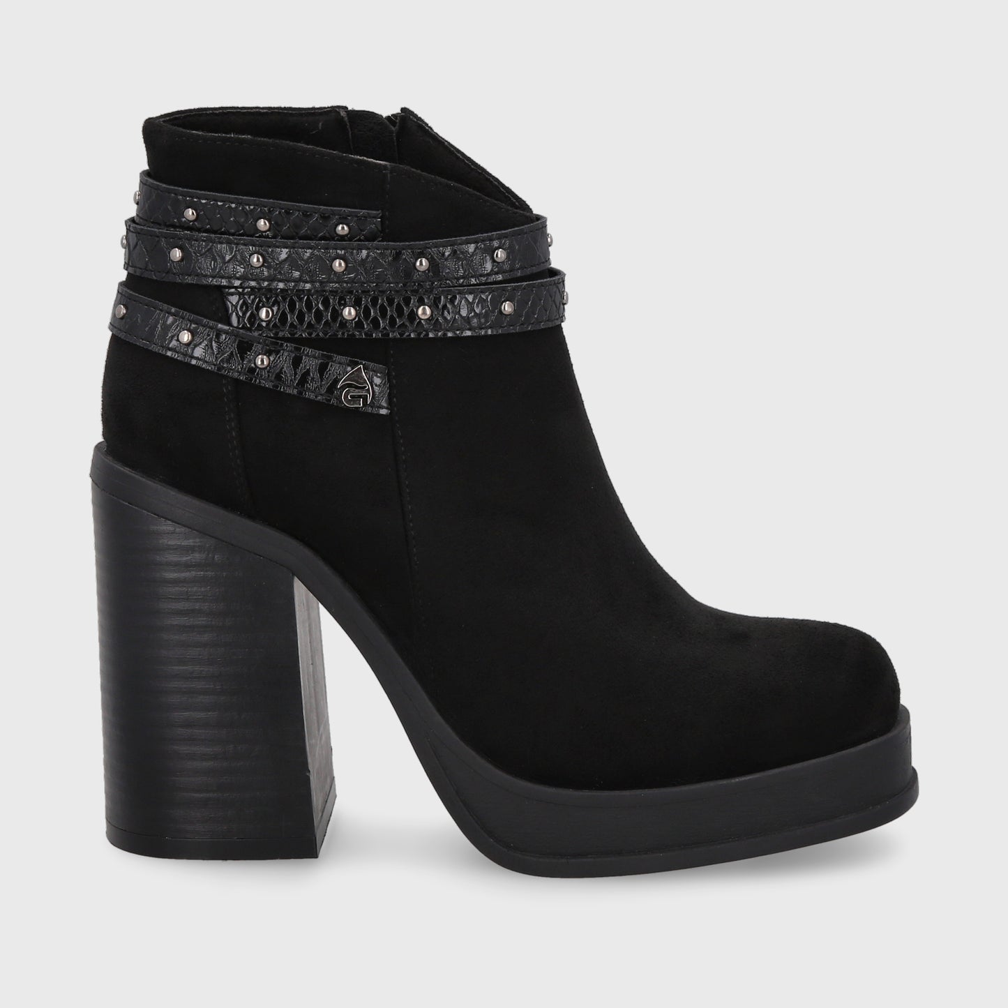 Botín Negro Mujer 33784