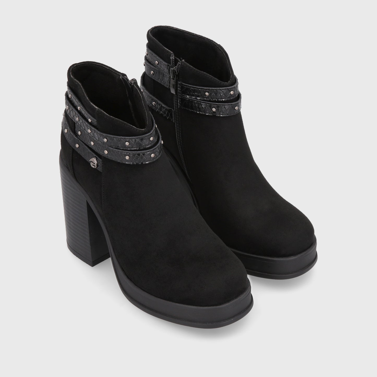 Botín Negro Mujer 33784