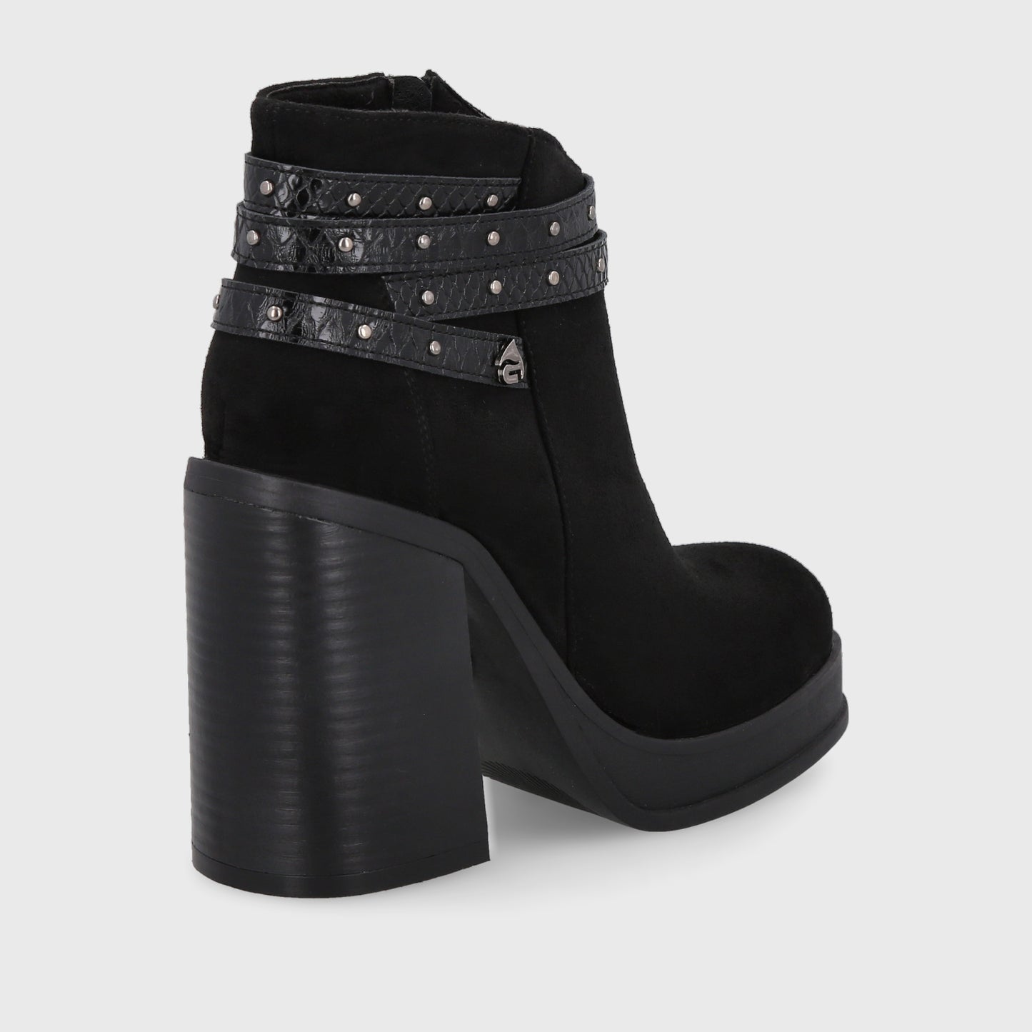 Botín Negro Mujer 33784