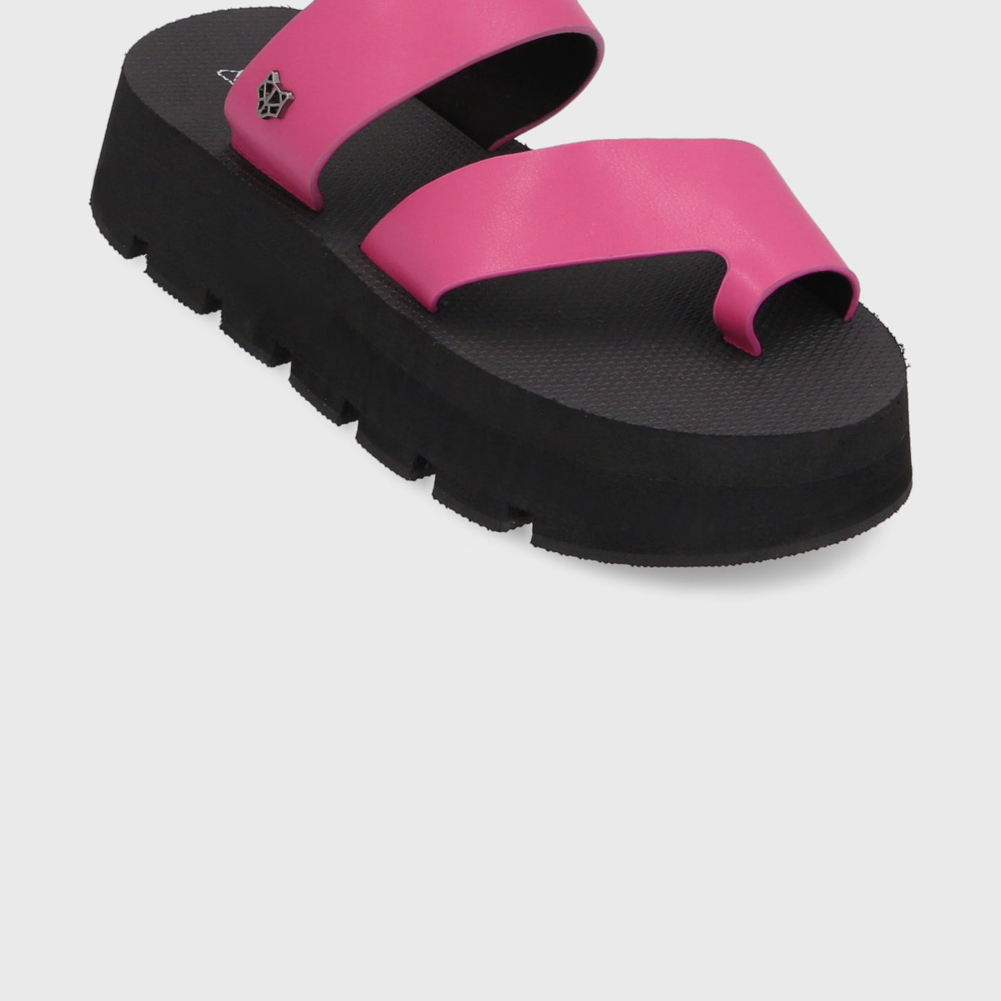 Sandalia Plataforma Fucsia Mujer 35200