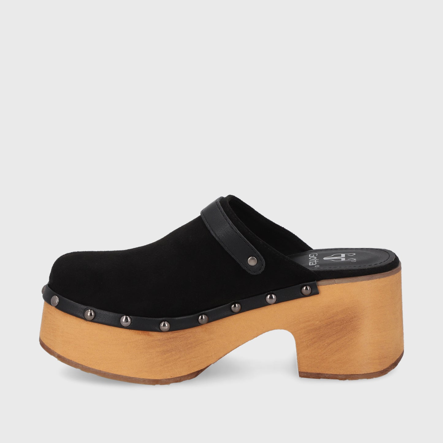 Sandalia Negra Mujer 35265