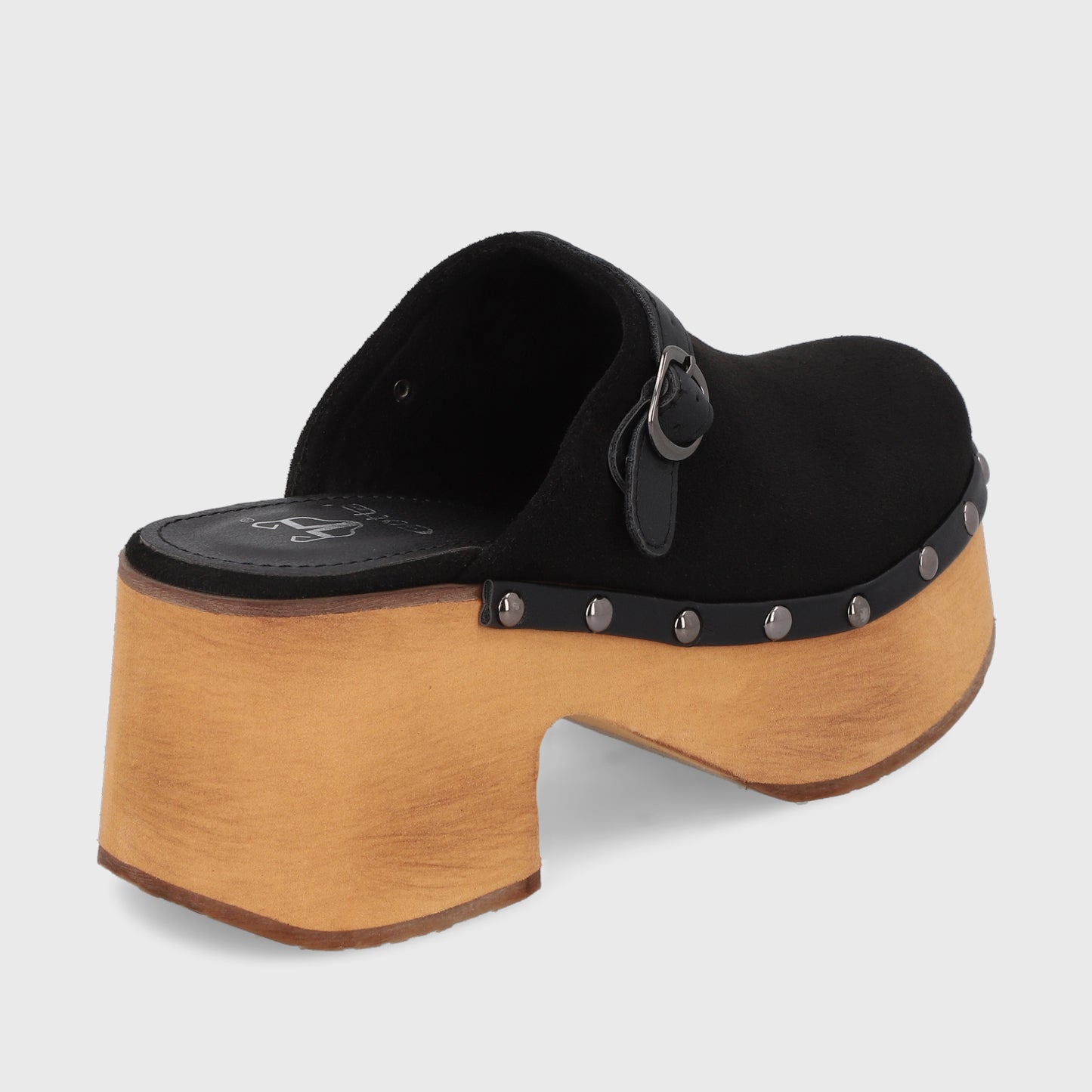 Sandalia Negra Mujer 35265