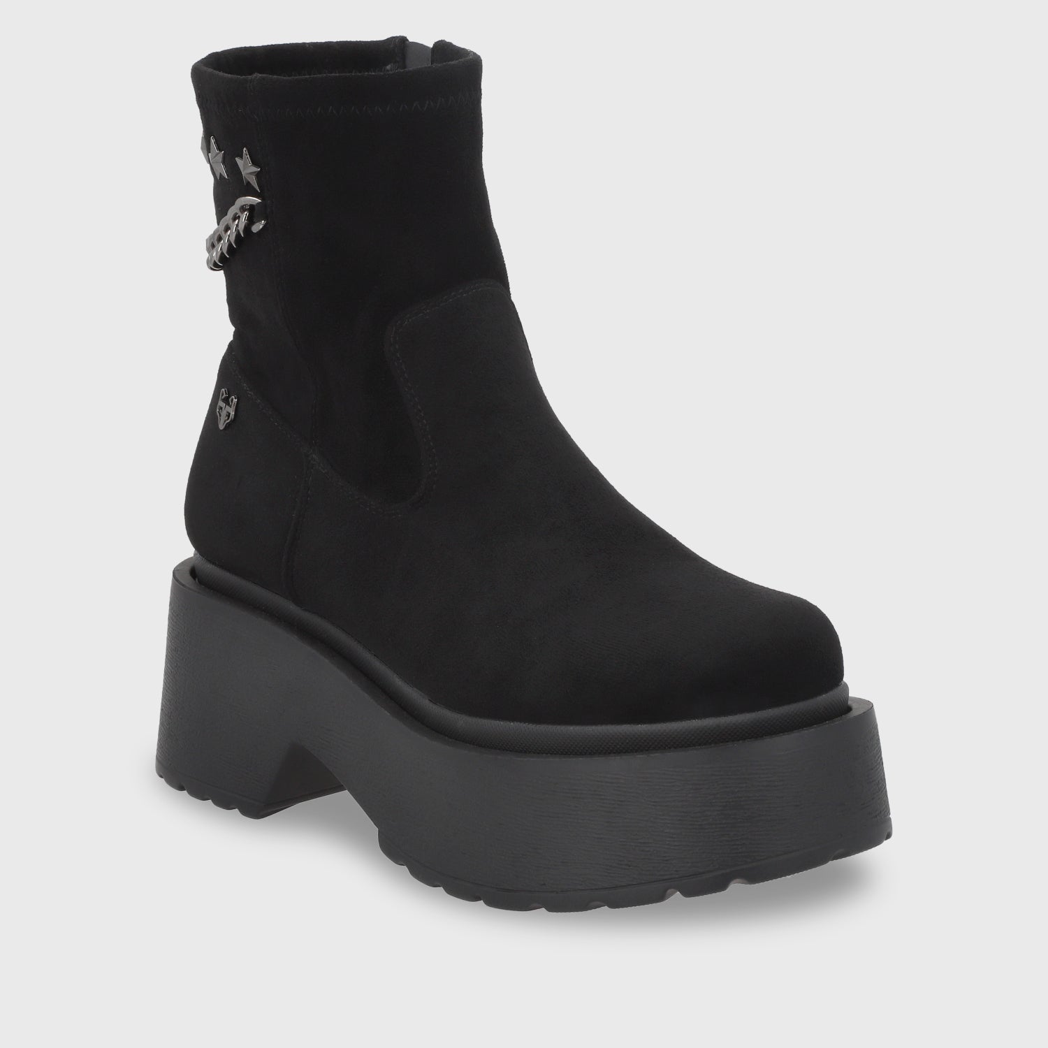 Botín Negro Mujer 35805