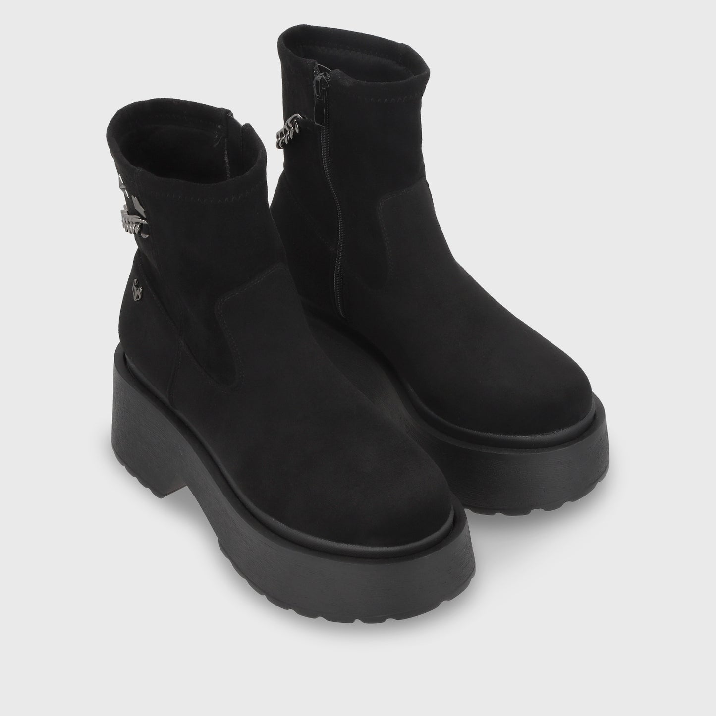 Botín Negro Mujer 35805