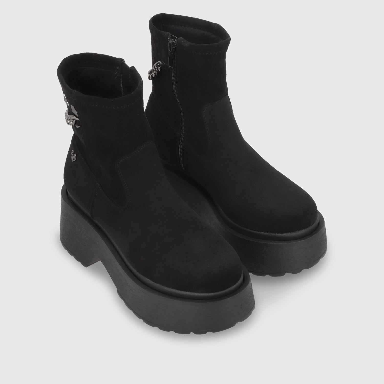 Botín Negro Mujer 35805