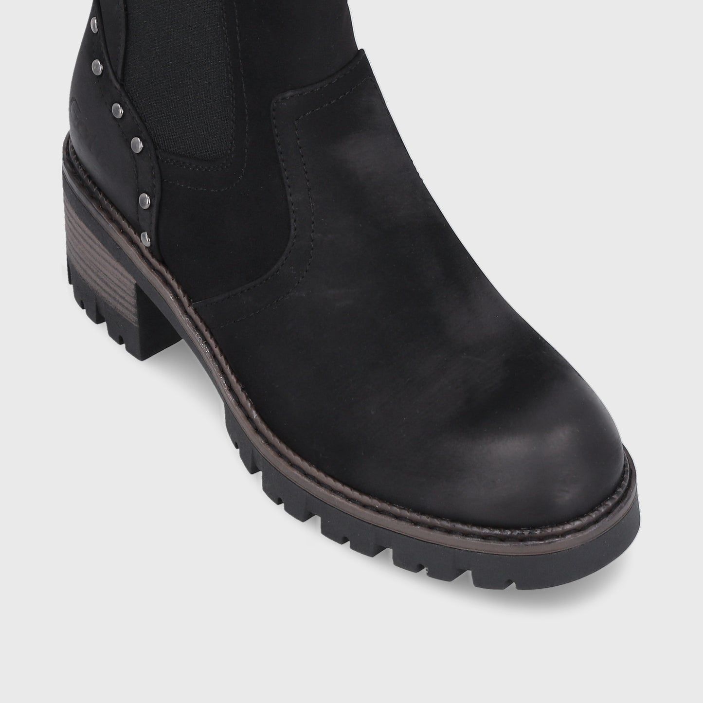 Botín Negro Mujer 36020