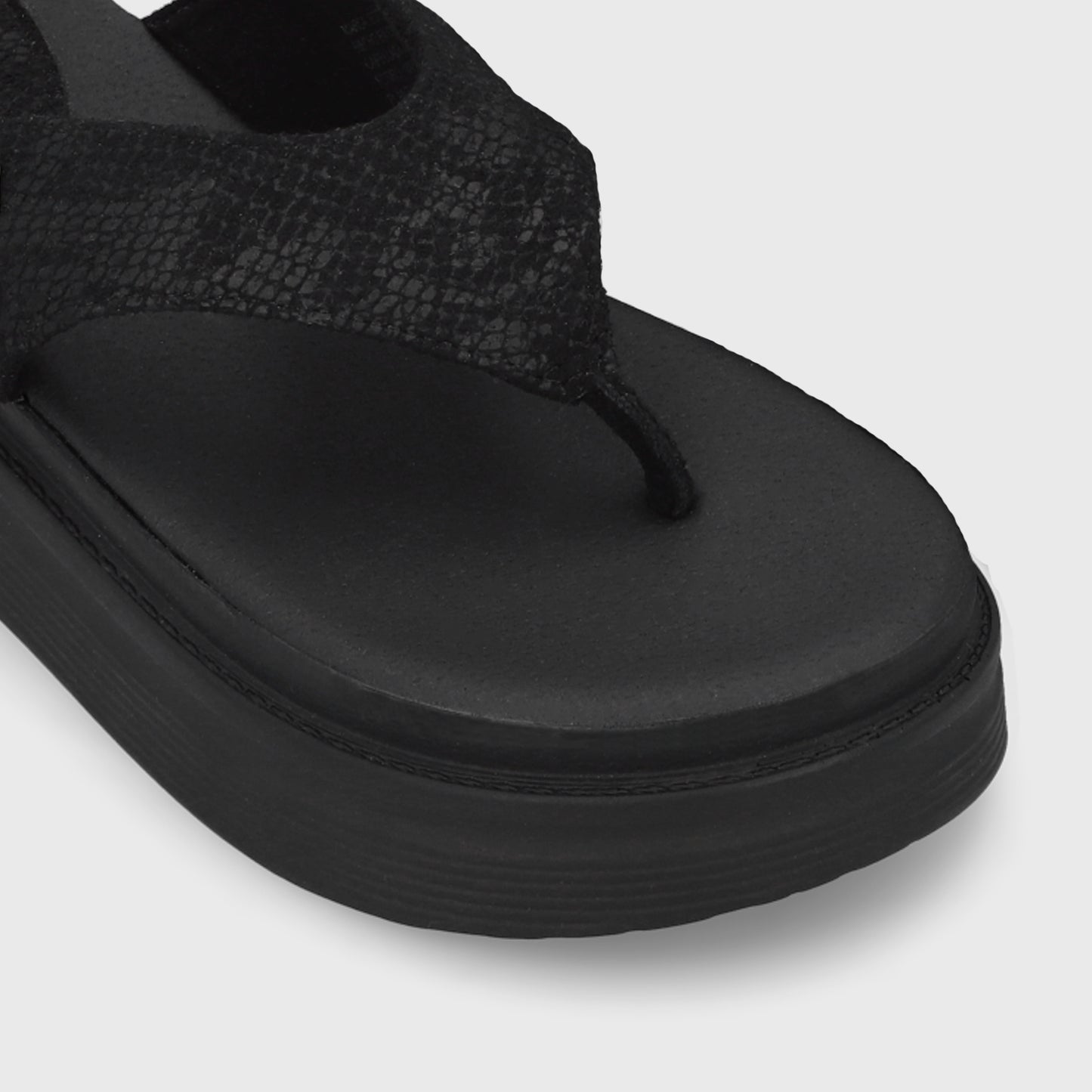 Sandalia Negra Mujer 43011