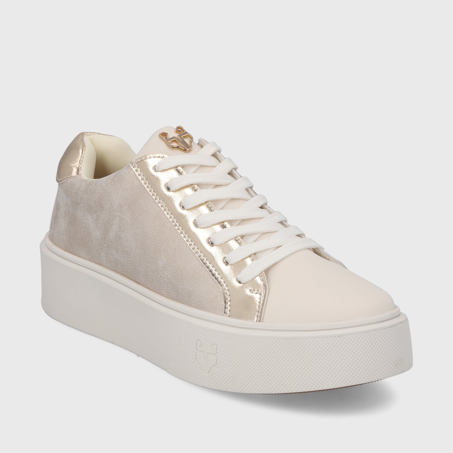 Zapatilla Dorada Mujer 43042