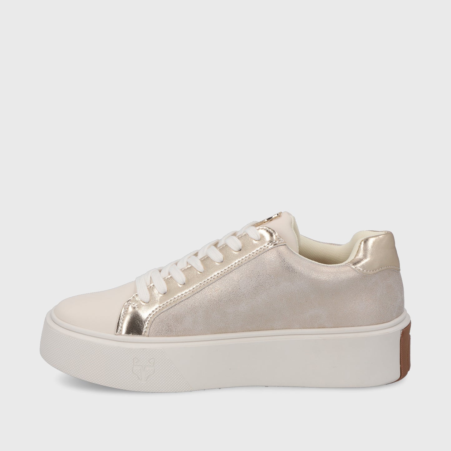 Zapatilla Dorada Mujer 43042
