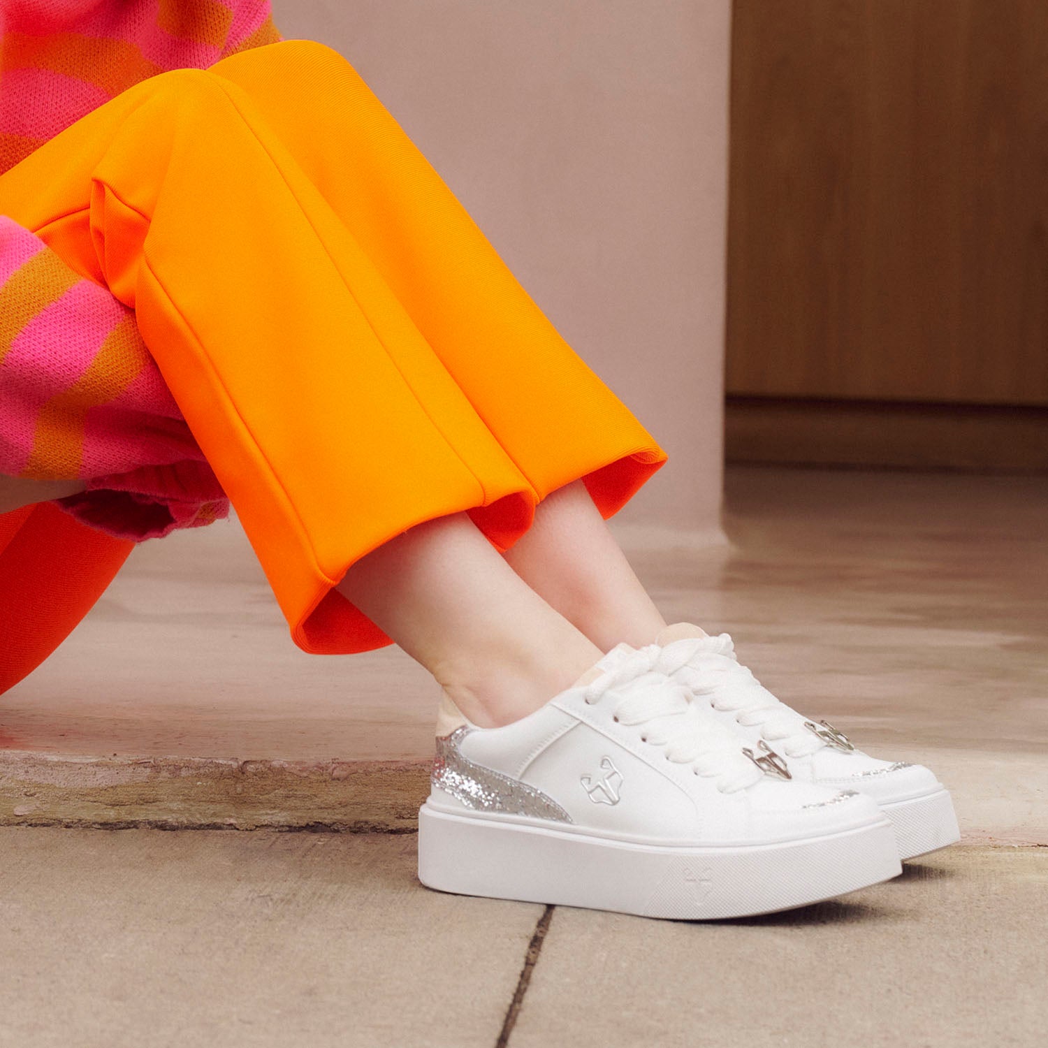 Zapatilla Blanca Mujer 43046