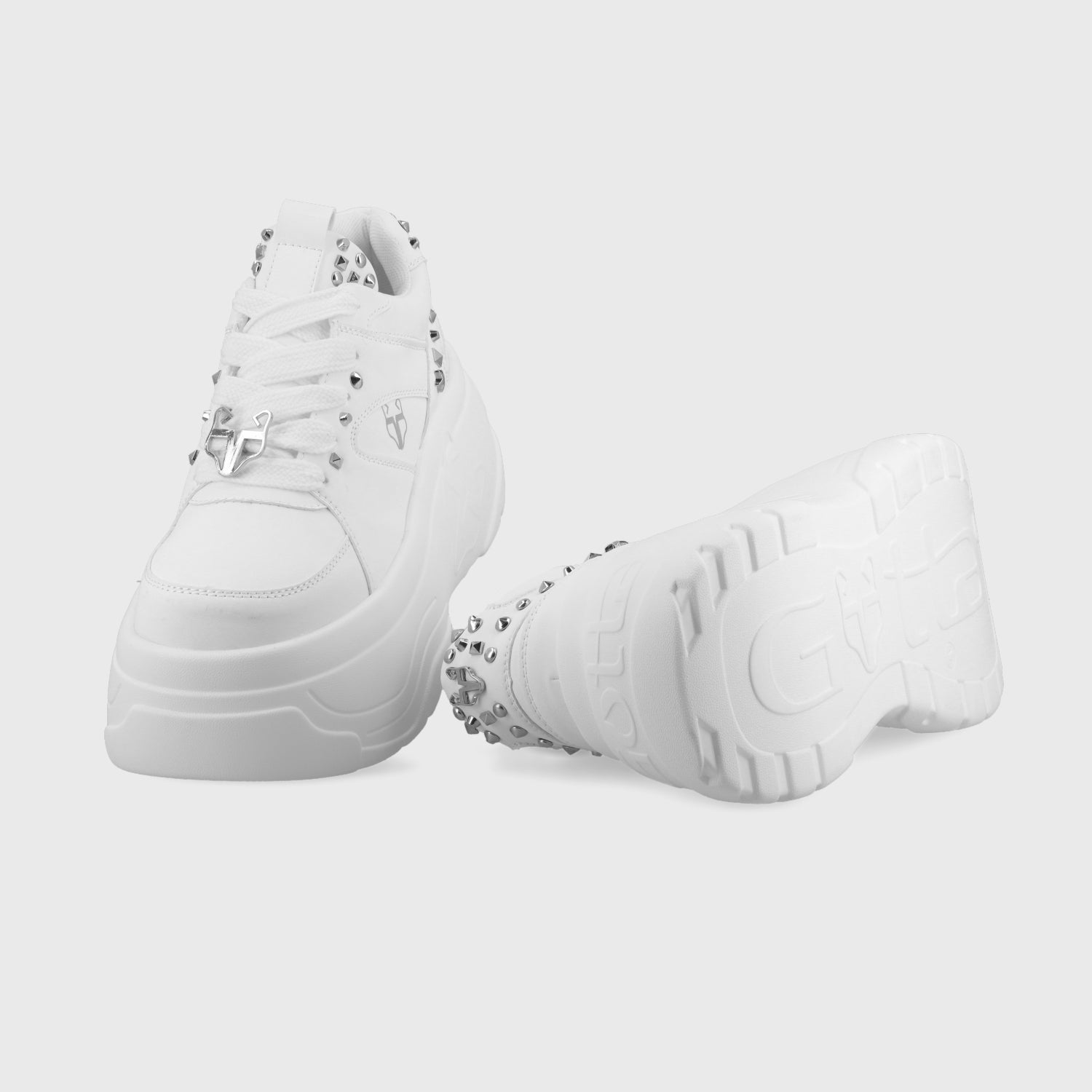 Zapatilla Plataforma Blanca  Mujer 43062